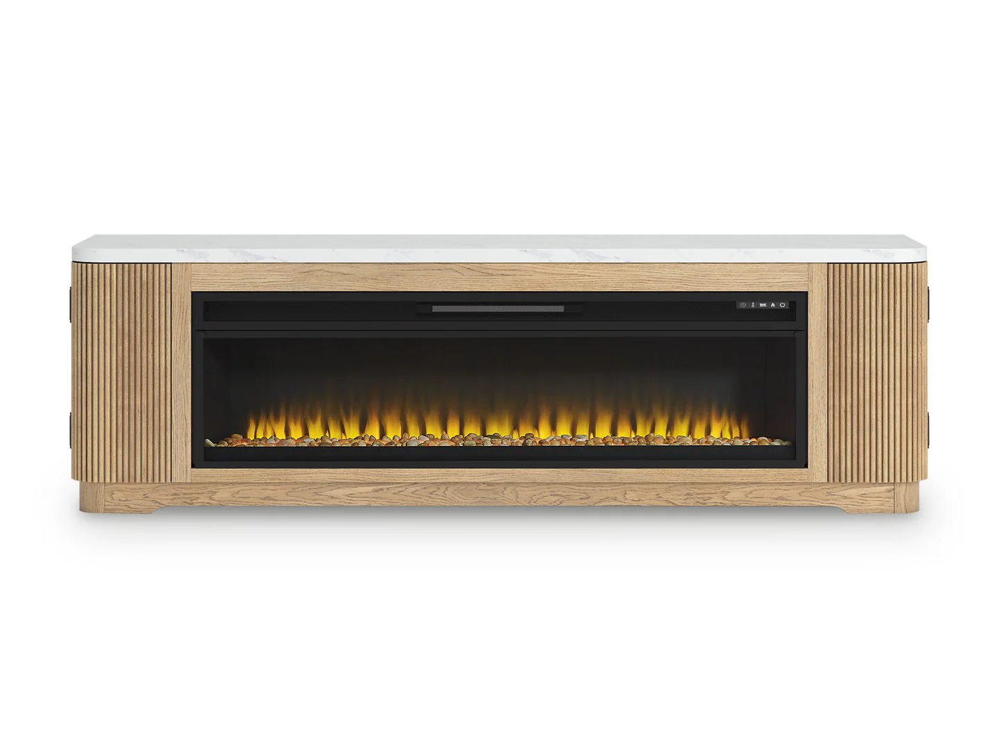 Camdill 80" TV Stand with Electric Fireplace - Image 9