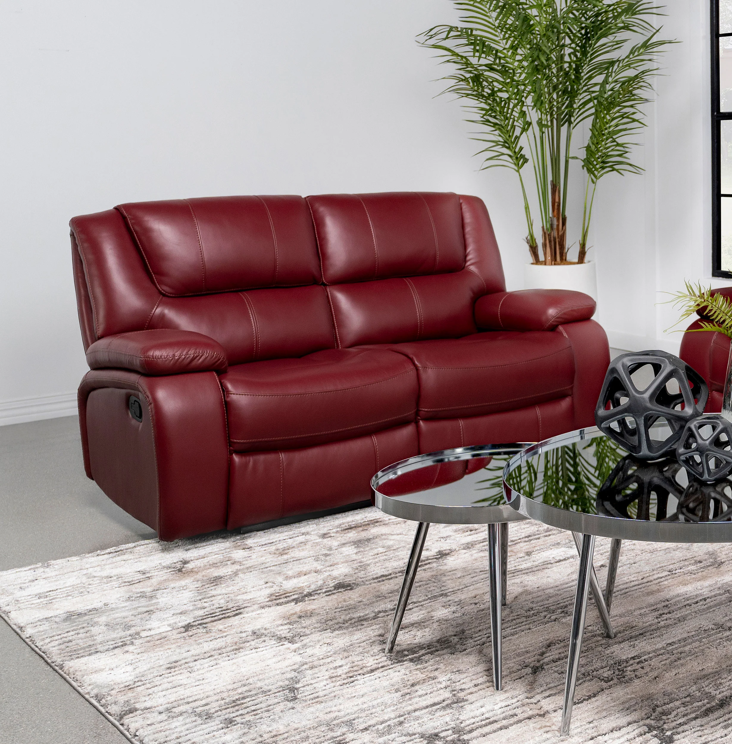 Camila Reclining Loveseat - Image 2