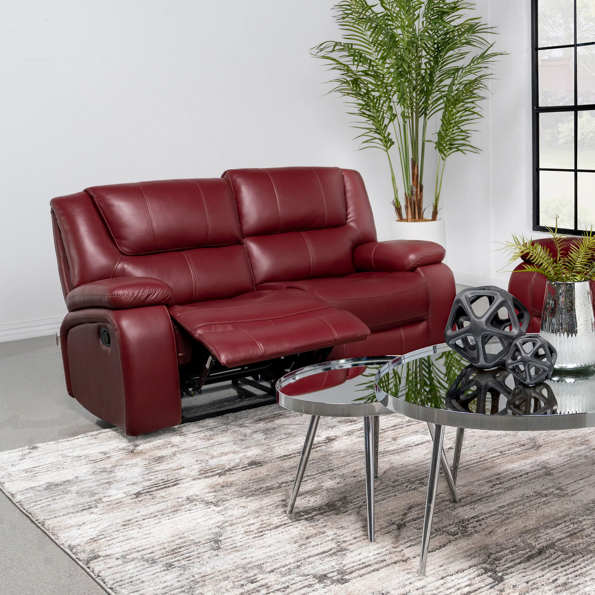 Camila Reclining Loveseat - Image 3