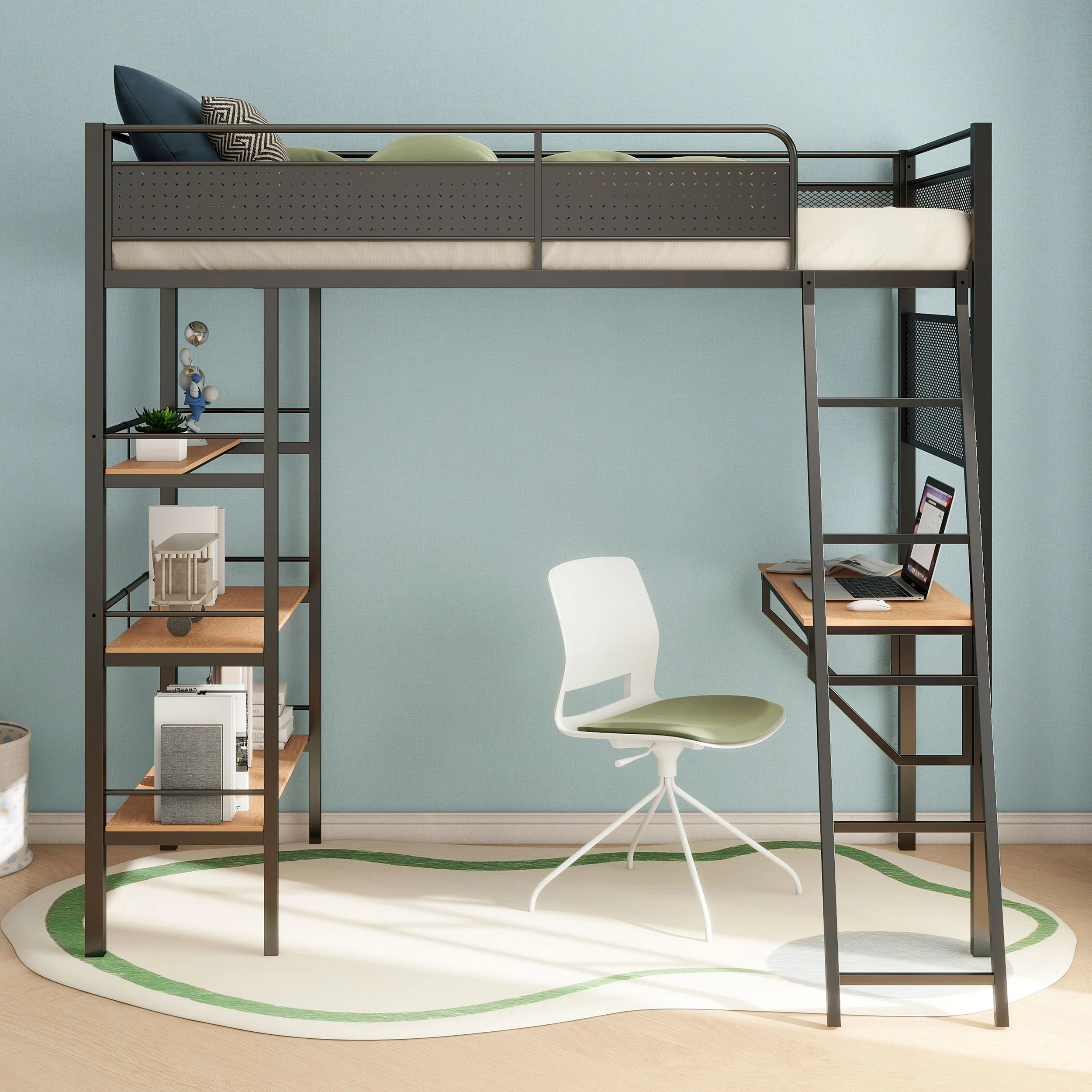 Campus Workstation Loft Bed - Image 3