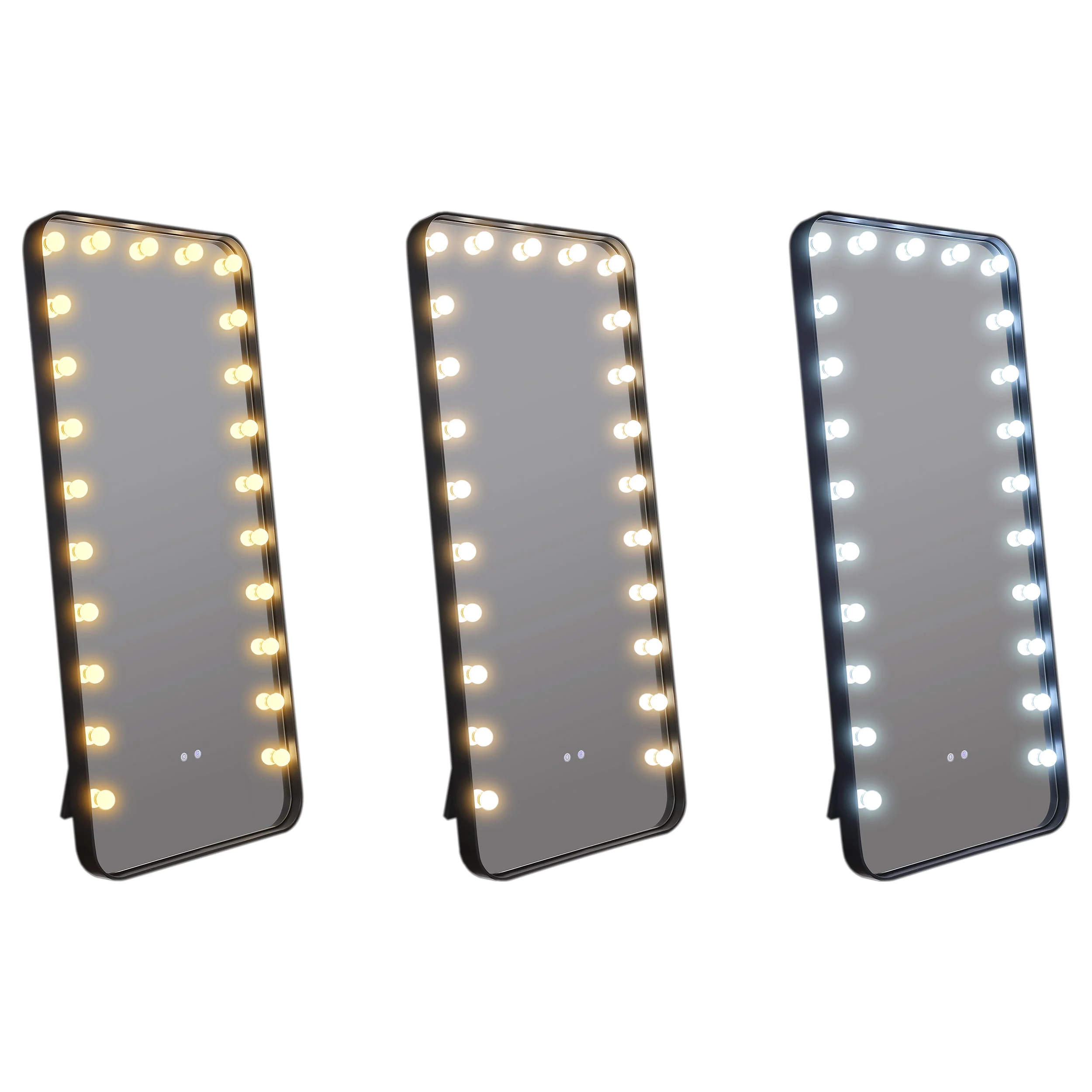 Canton Standing Mirror with LED Lighting and Bluetooth Speaker - Image 10