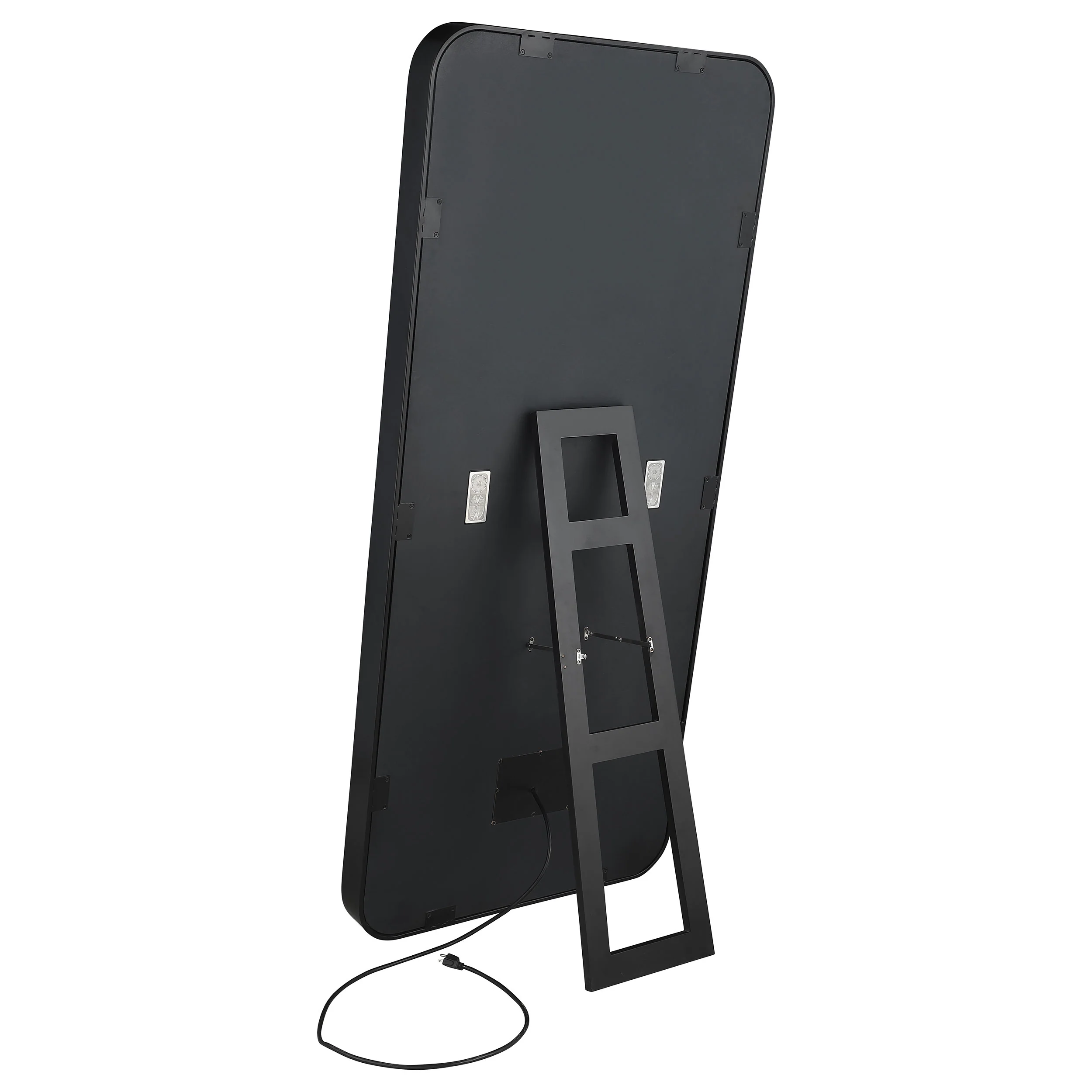 Canton Standing Mirror with LED Lighting and Bluetooth Speaker - Image 8