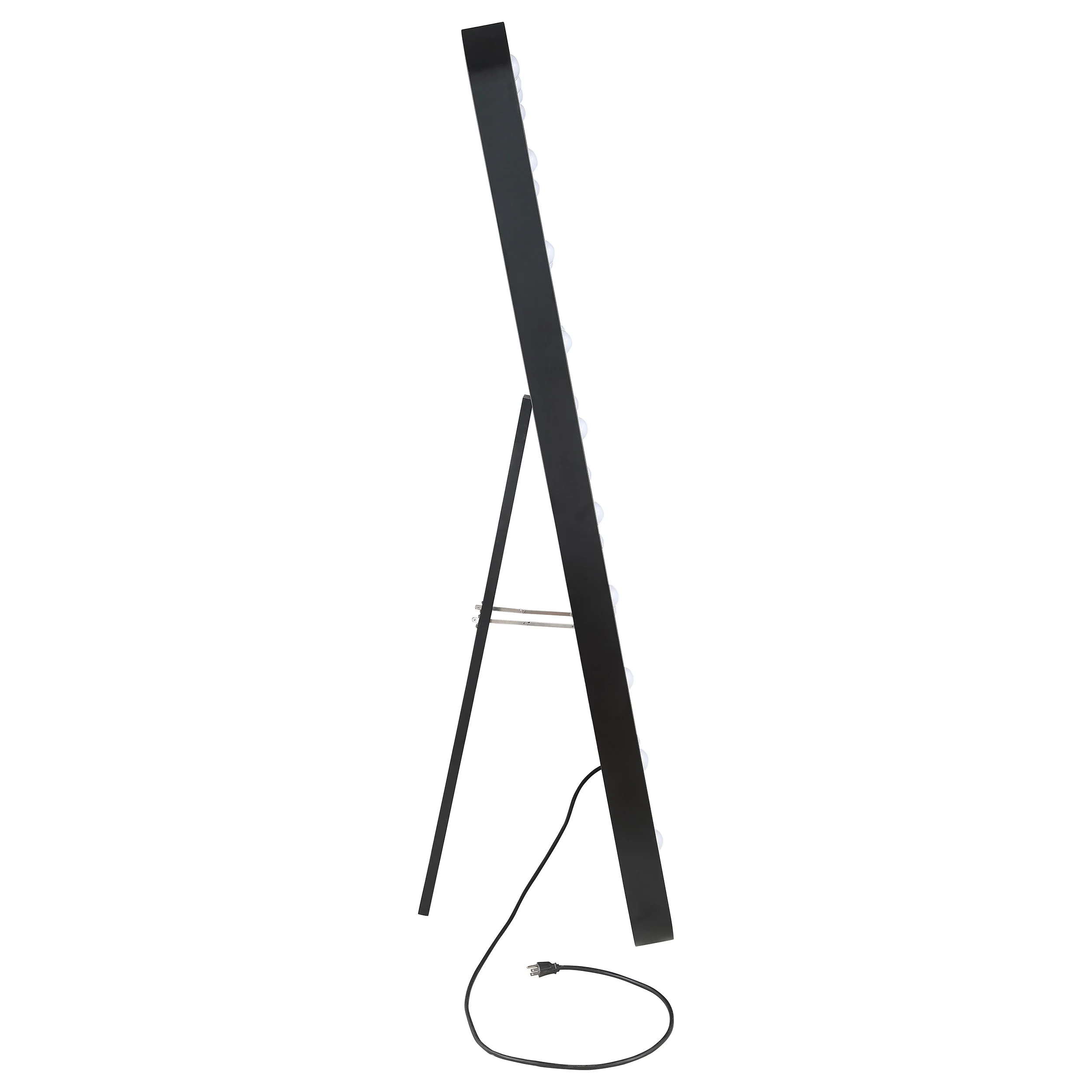 Canton Standing Mirror with LED Lighting and Bluetooth Speaker - Image 9