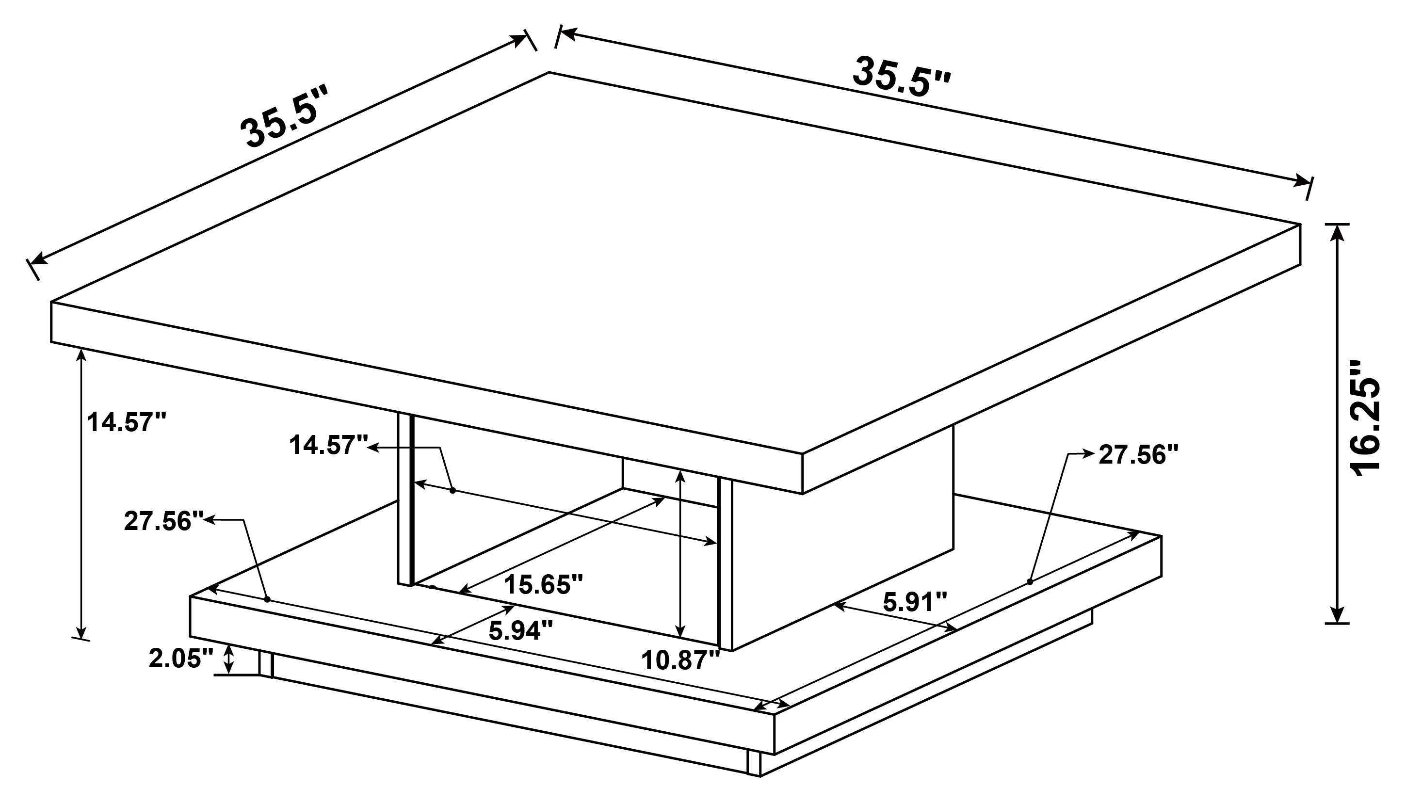 Reston Coffee Table - Image 7