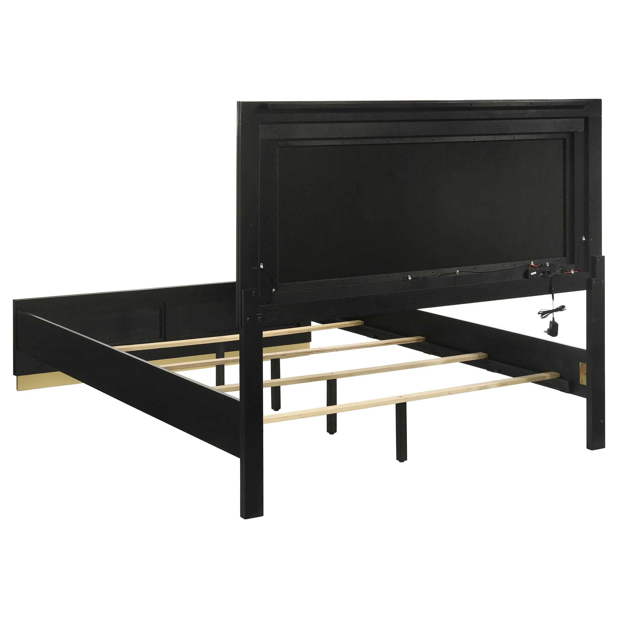 Caraway Panel Bed with LED Lighting - Image 4