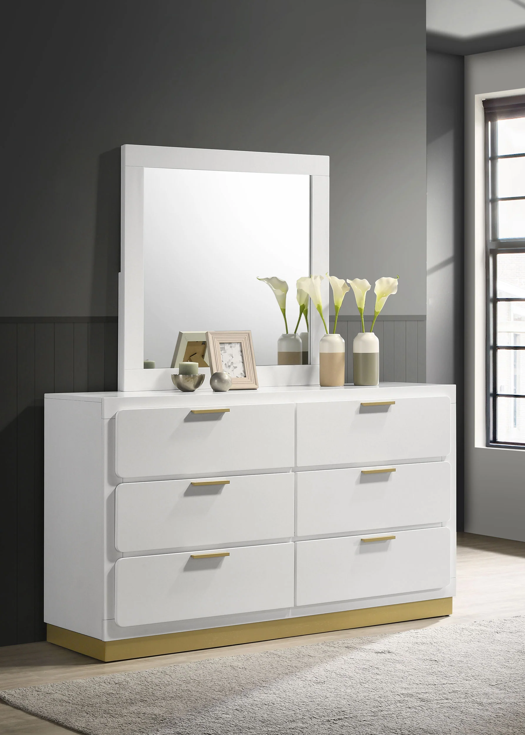 Caraway Dresser with Mirror - Image 15