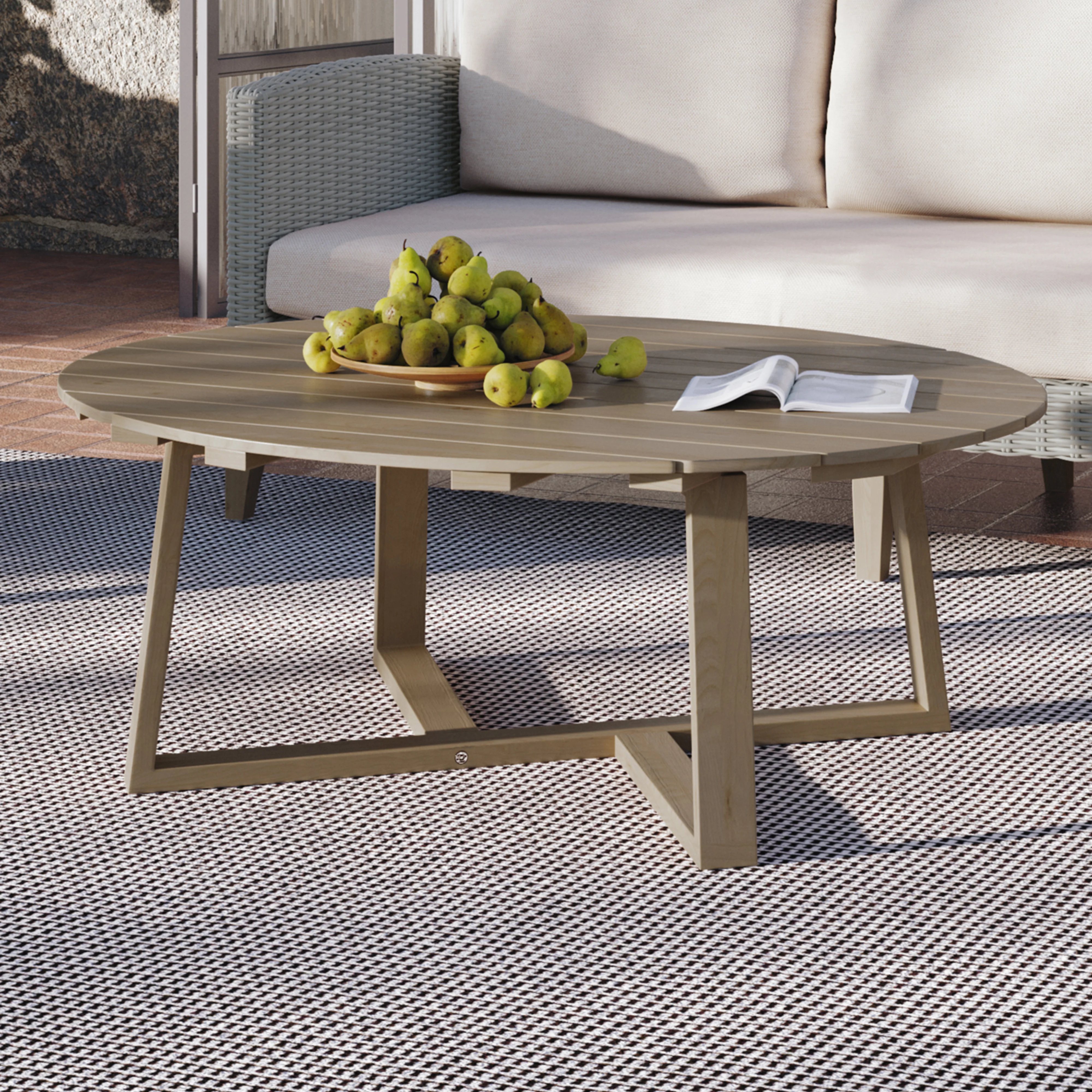 Carezza Coffee Table-Natural - Image 5
