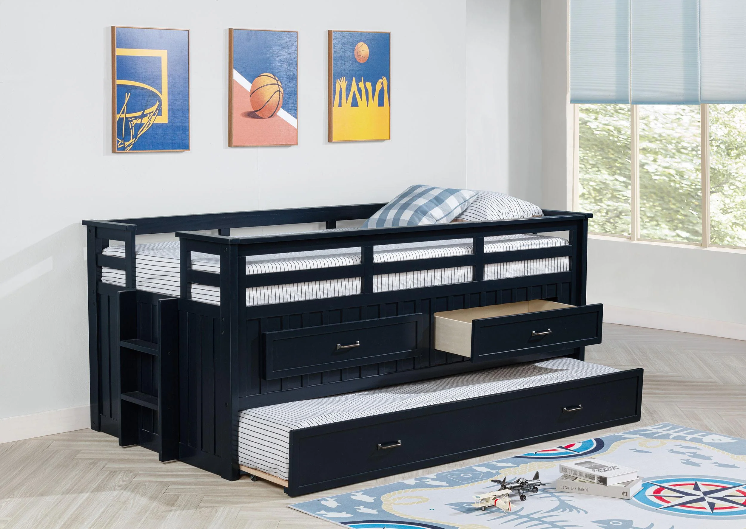 Carlsbad Captains Bed with Trundle - Image 3