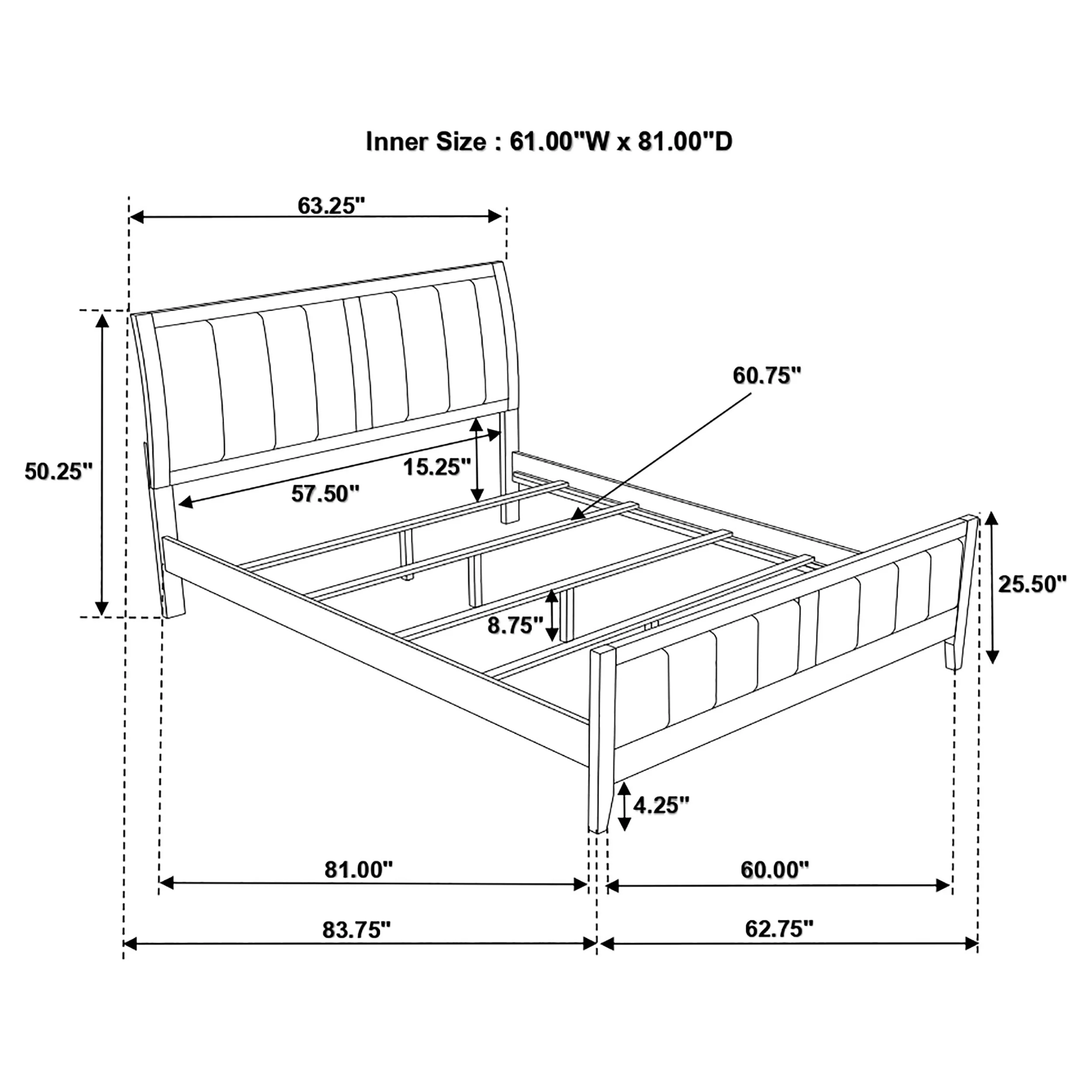 Carlton Panel Bed - Image 10