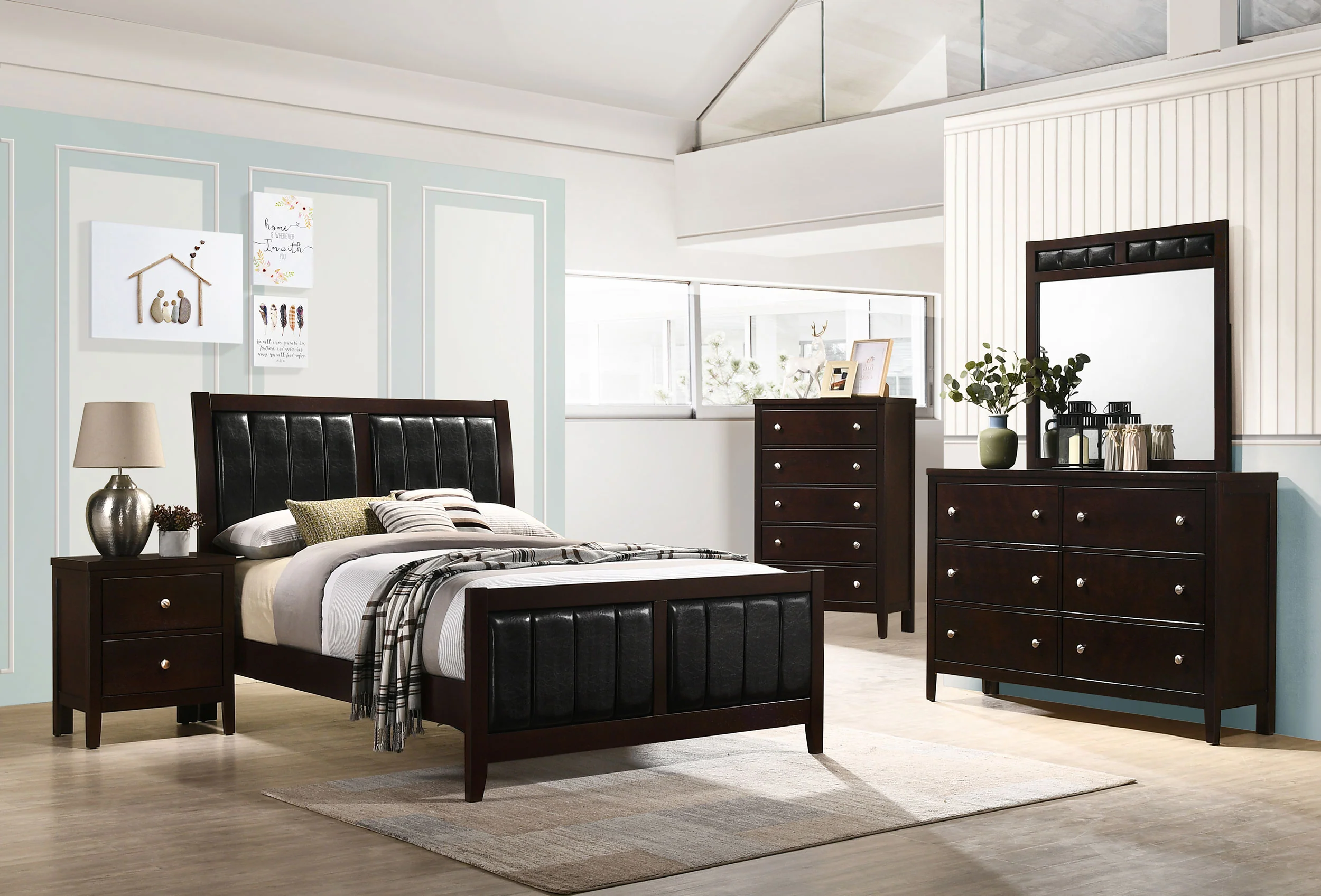 Carlton Panel Bed - Image 42