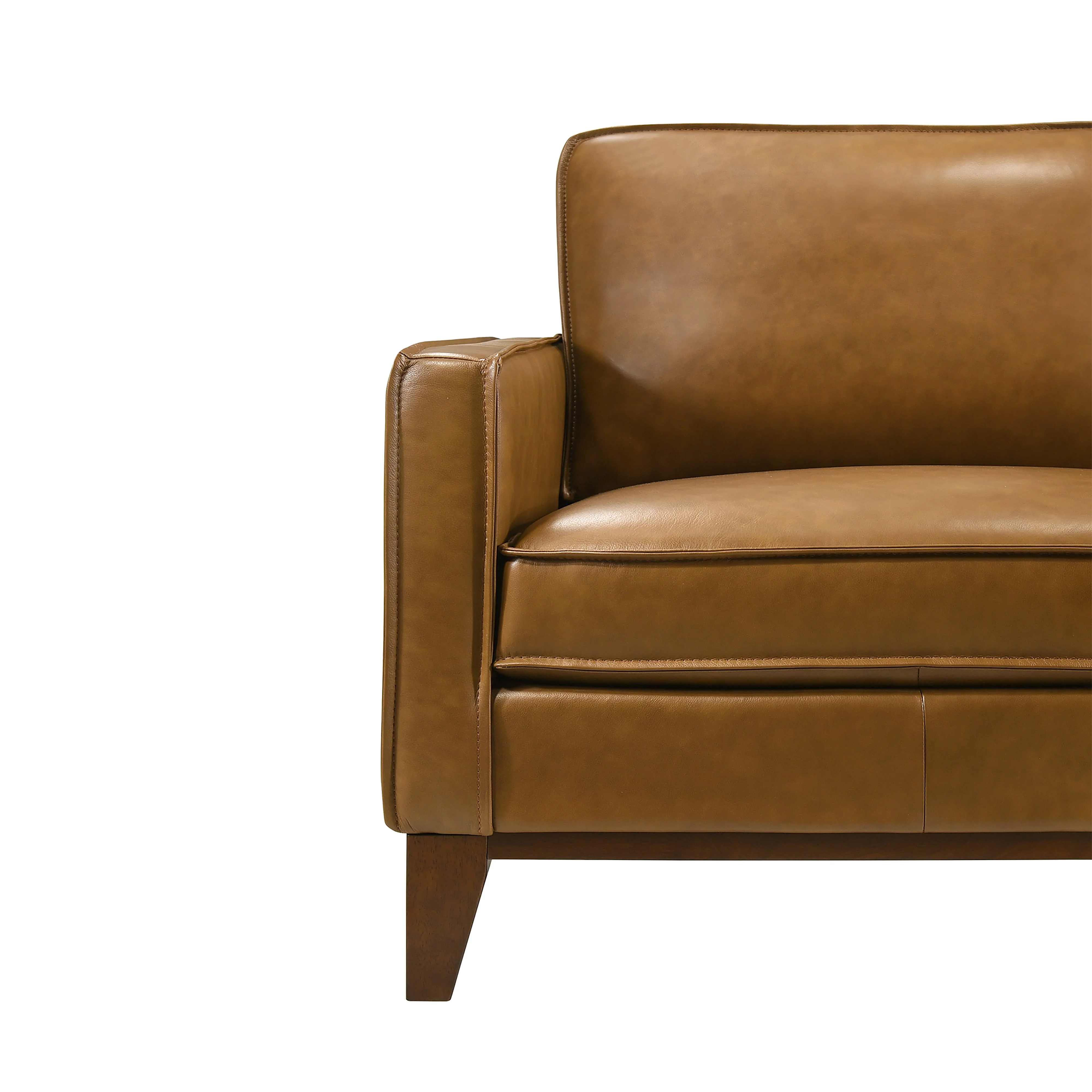 Caspar Loveseat-Caramel - Image 4