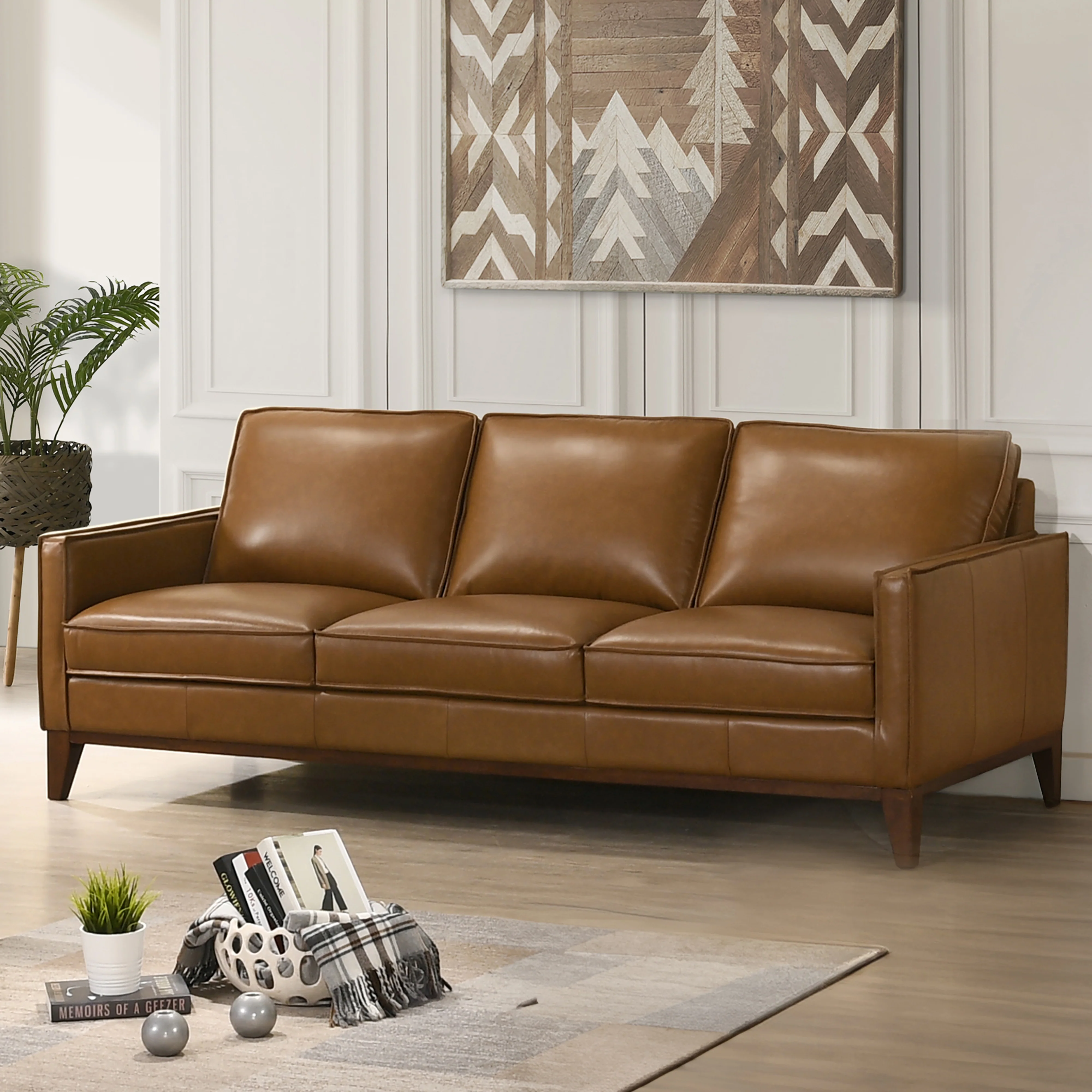 Caspar Sofa-Caramel - Image 5