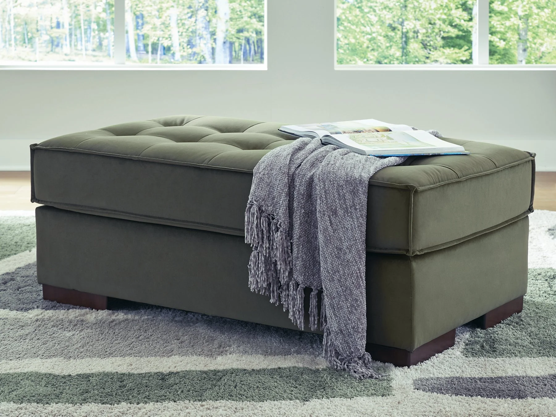 Caspian-Town Oversized Accent Ottoman - Image 2