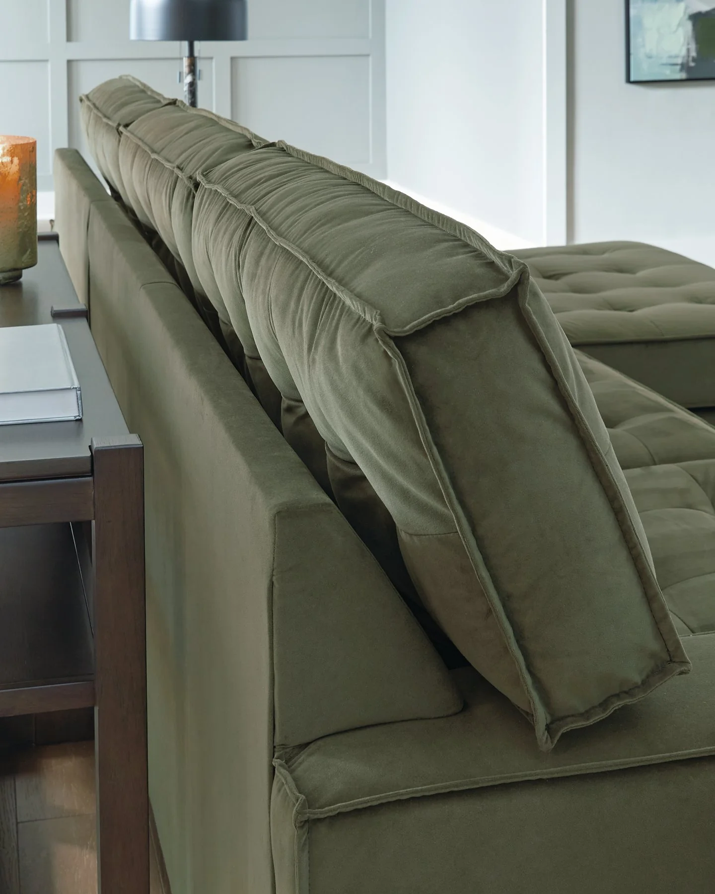 Caspian-Town Sectional with Chaise - Image 7