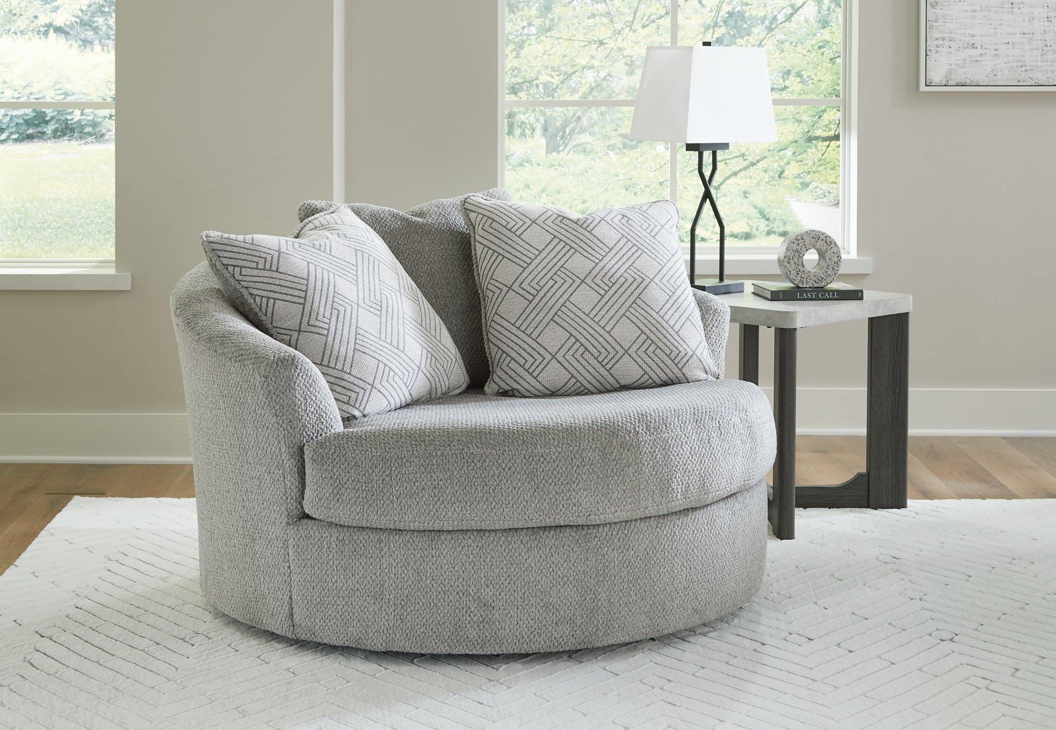 Casselbury Oversized Swivel Accent Chair - Image 2