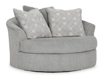 Casselbury Oversized Swivel Accent Chair - Image 3