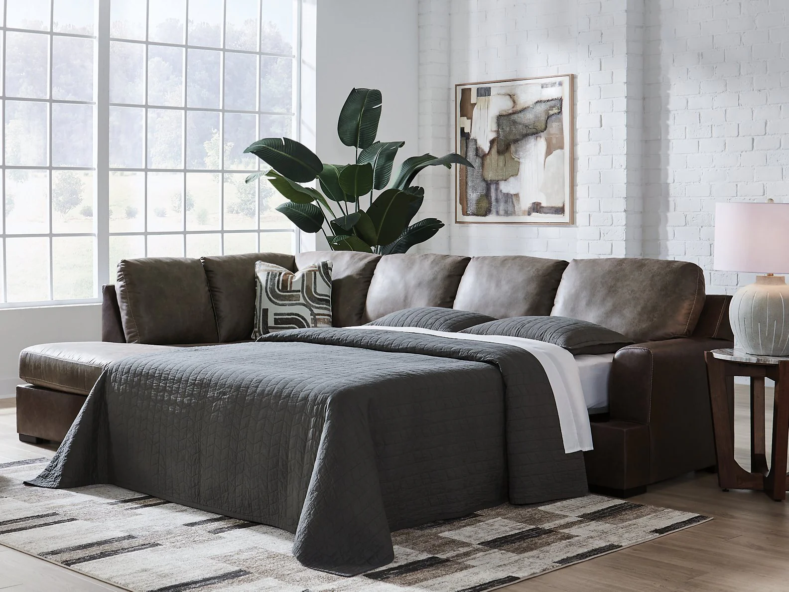 Castille Way Sleeper Sectional with Chaise - Image 12