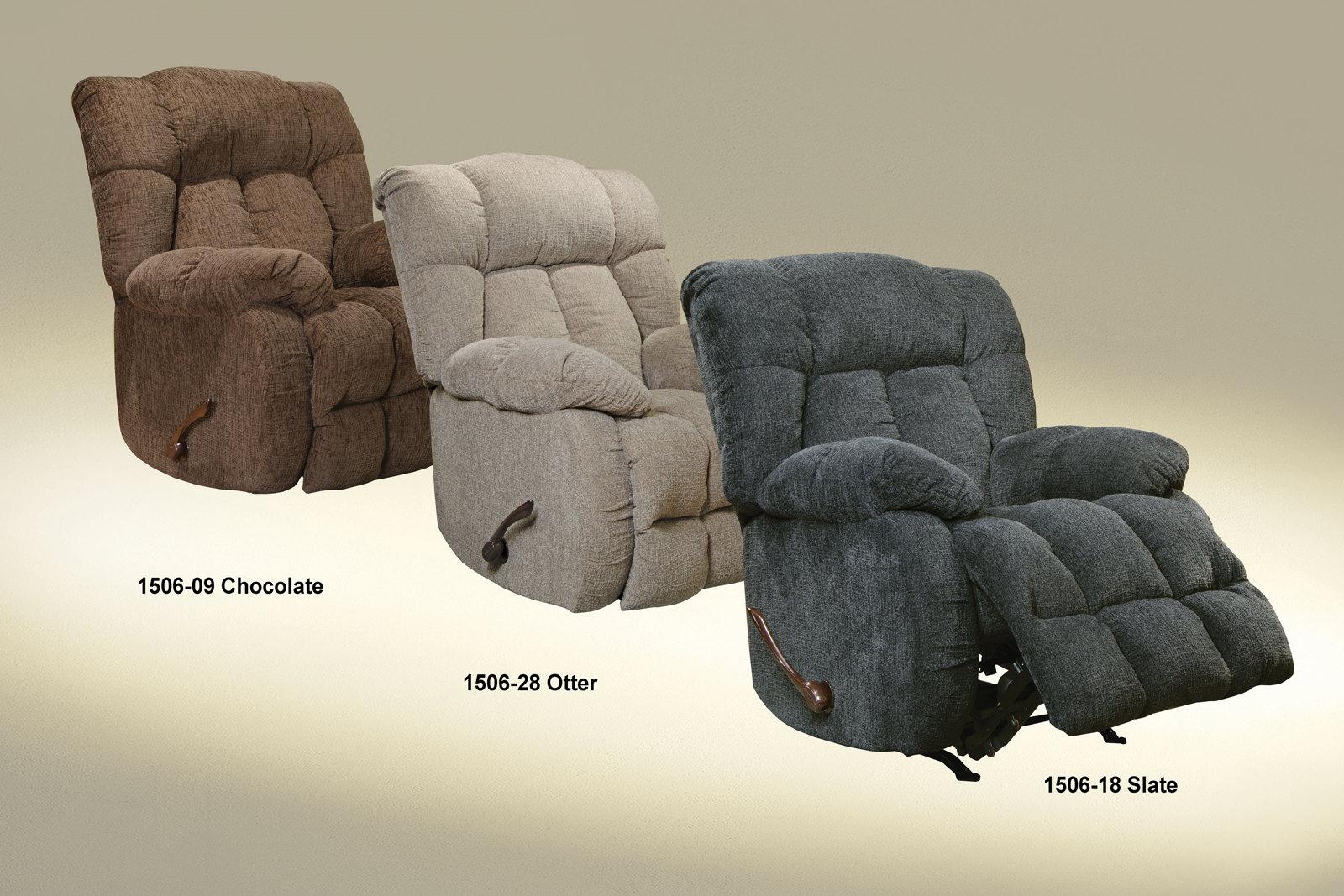 Catnapper Brody Rocker Recliner in Chocolate 4774-2 - Image 3
