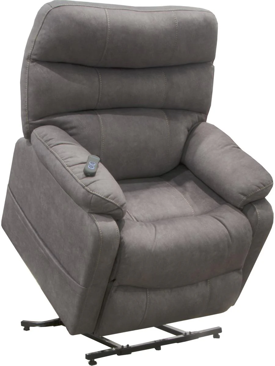 Catnapper Buckley Power Lift Recliner in Graphite 4864 - Image 3