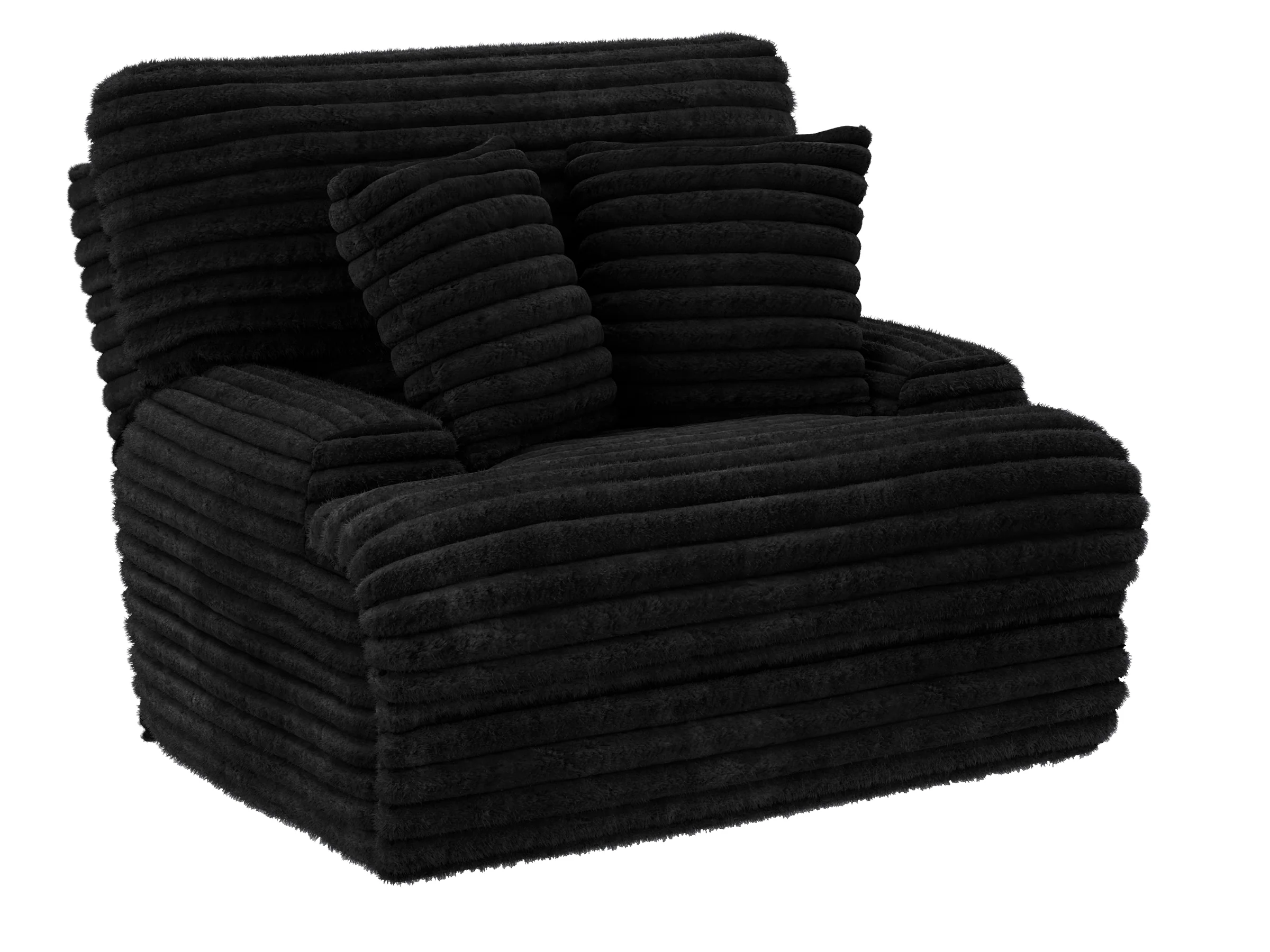 Cushy Power Headrest Deep Seat Recliner