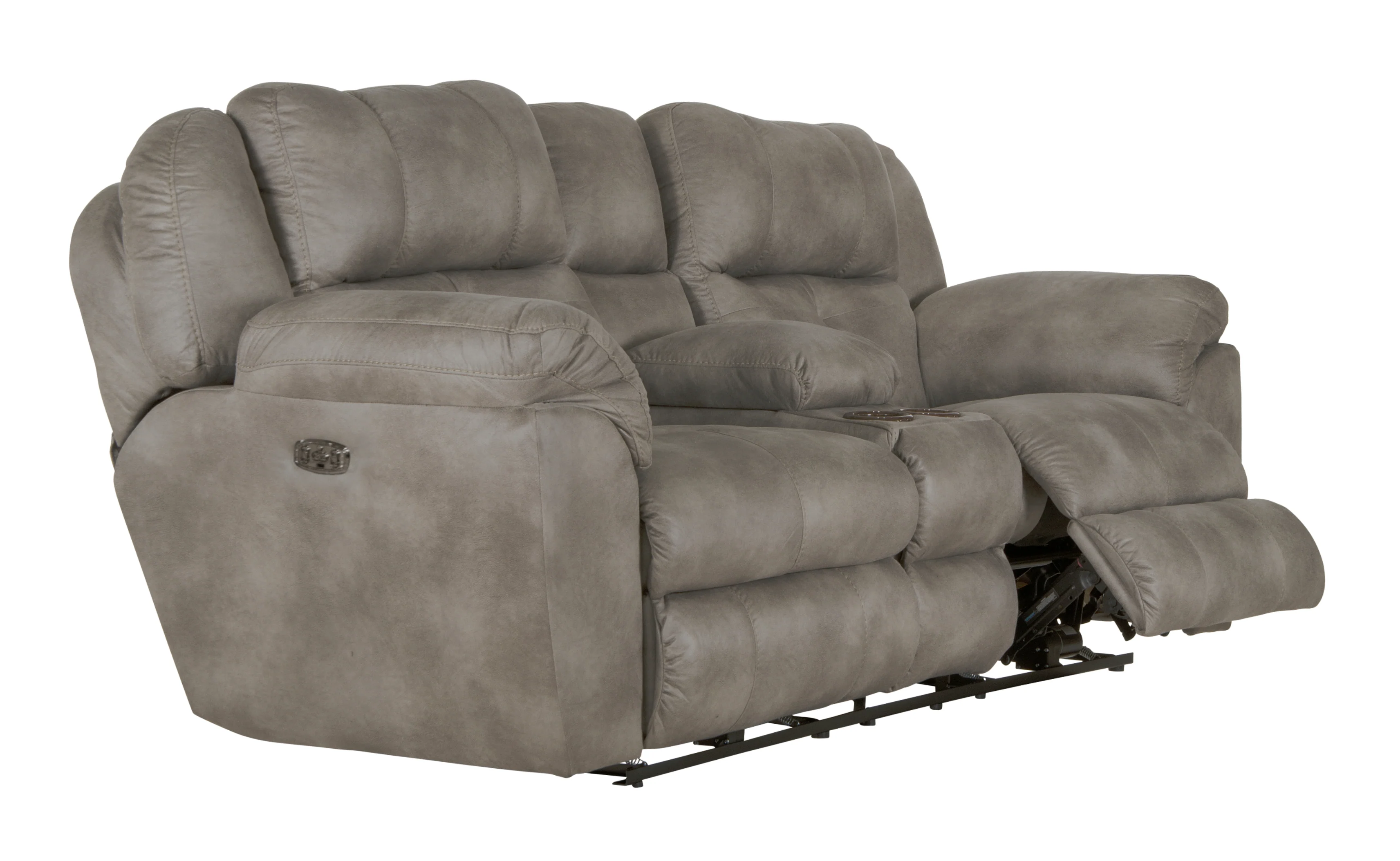 Ferrington Power Headrest w/ Lumbar Power Lay Flat Reclining Loveseat - Image 2