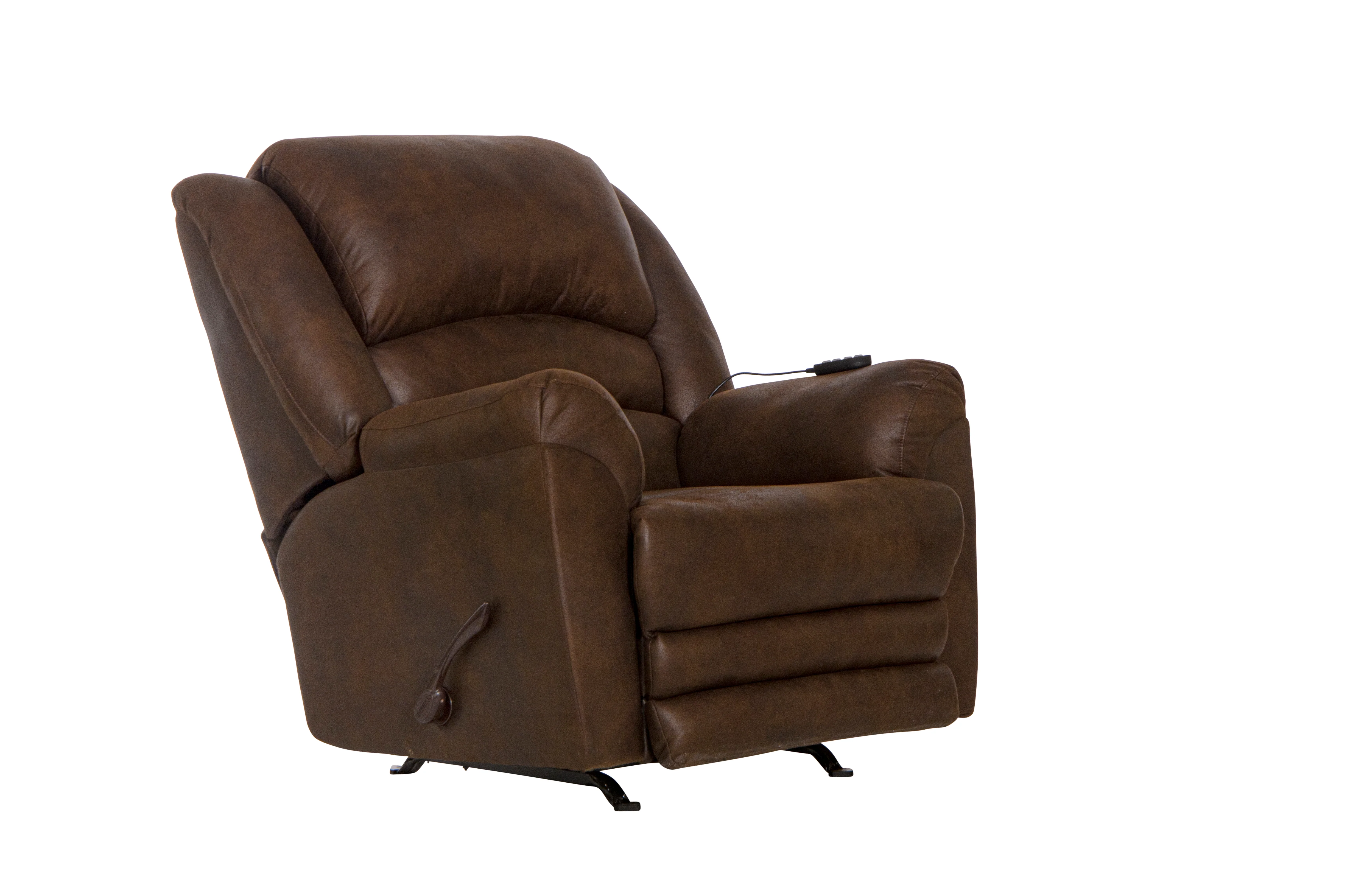 Hayden Chaise Rocker Recl w/Heat/Massage & Oversize Xtra Comfort Footrest - Image 3