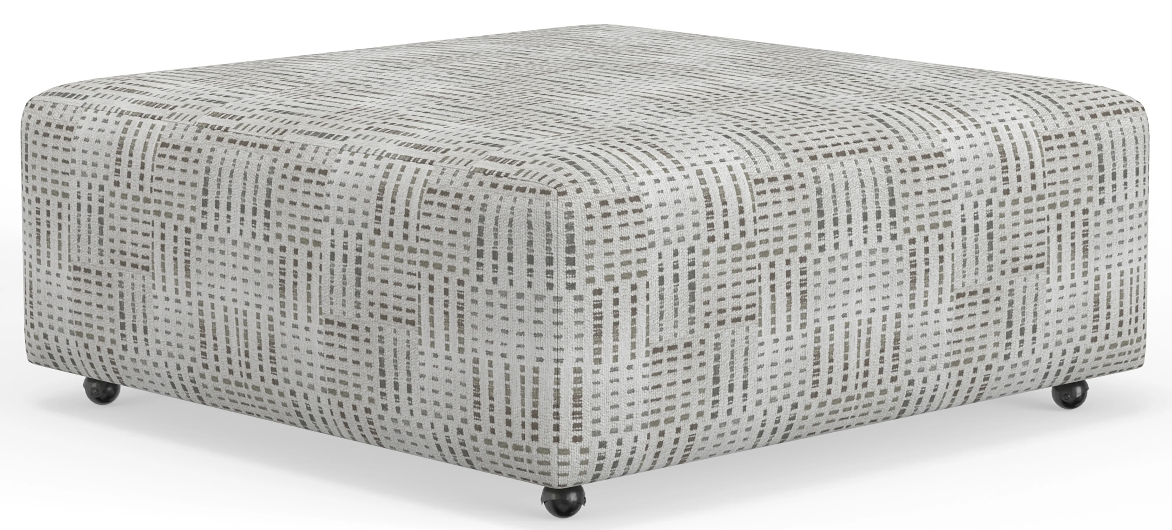 Kellen Castered Cocktail Ottoman - Image 2