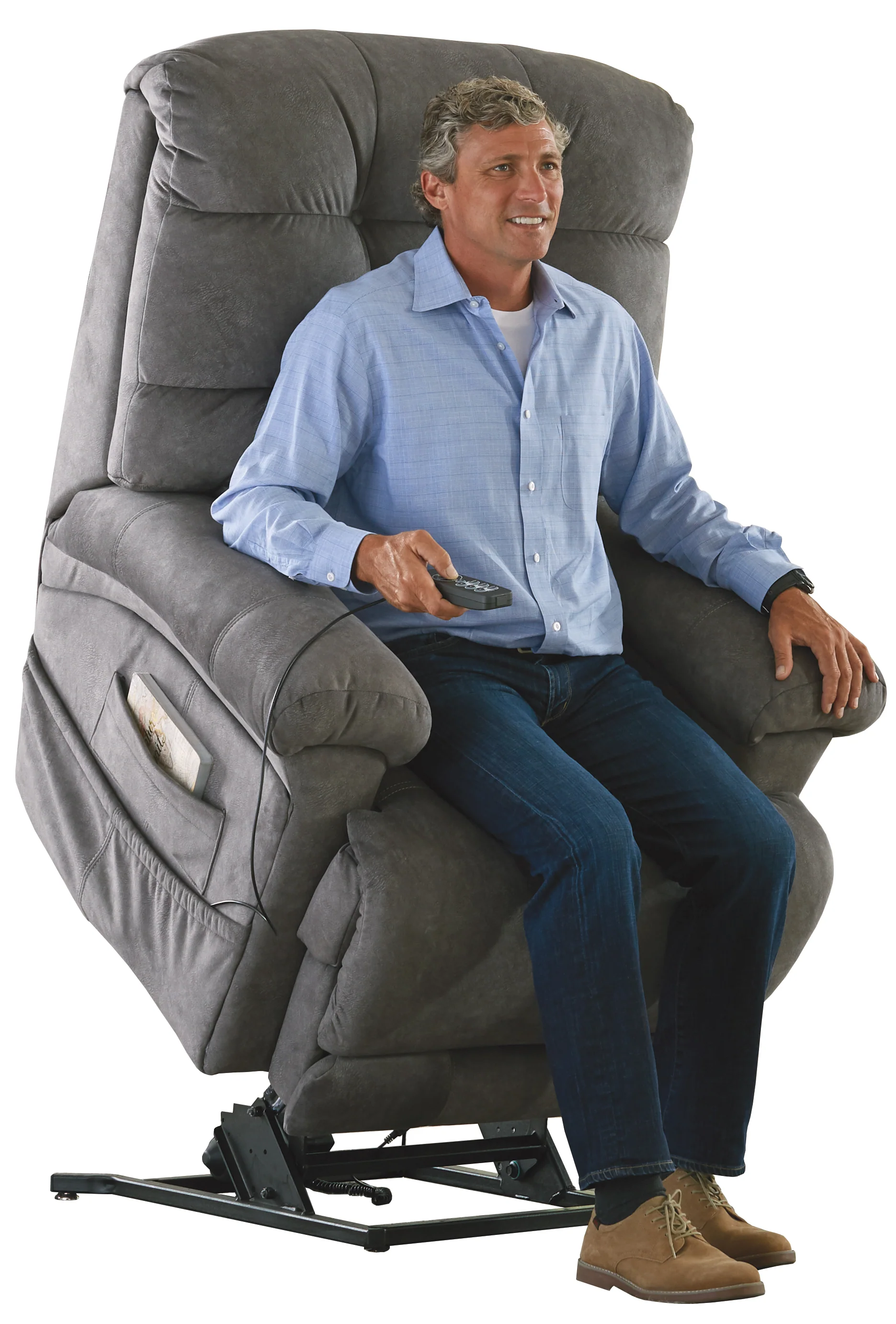 Longevity Power LIFT Recl w/dual motor/Zero Gravity Trendelenburg/Xtra Comfort Extended Ottoman - Image 2
