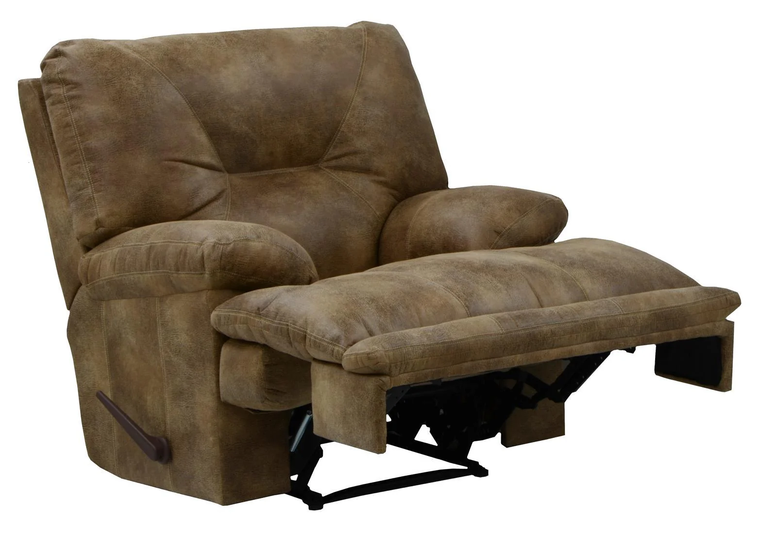Catnapper Voyager Lay Flat Recliner in Brandy - Image 2