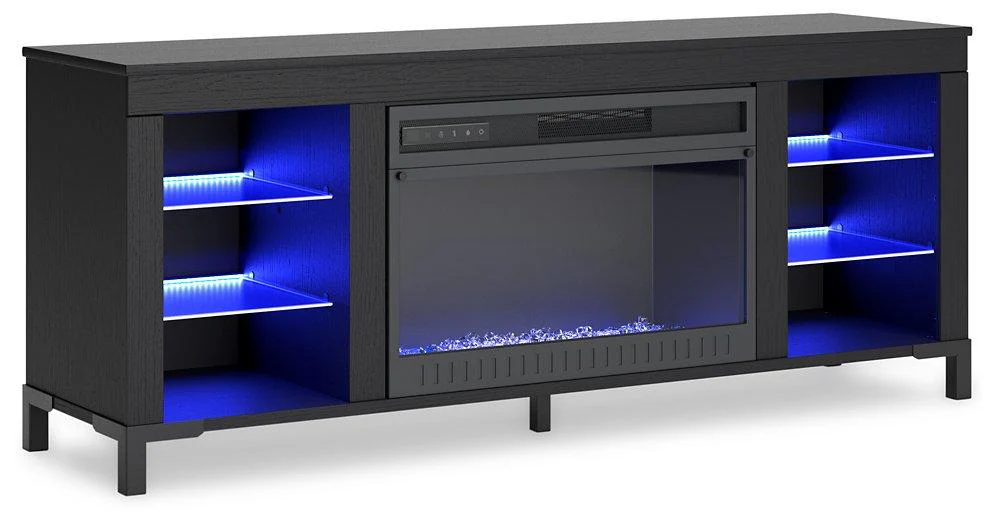 Cayberry 3-Piece Entertainment Center with Electric Fireplace - Image 4