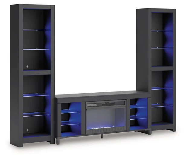 Cayberry Entertainment Center with Electric Fireplace - Image 4