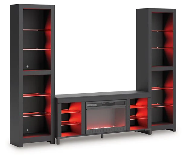 Cayberry Entertainment Center with Electric Fireplace - Image 5
