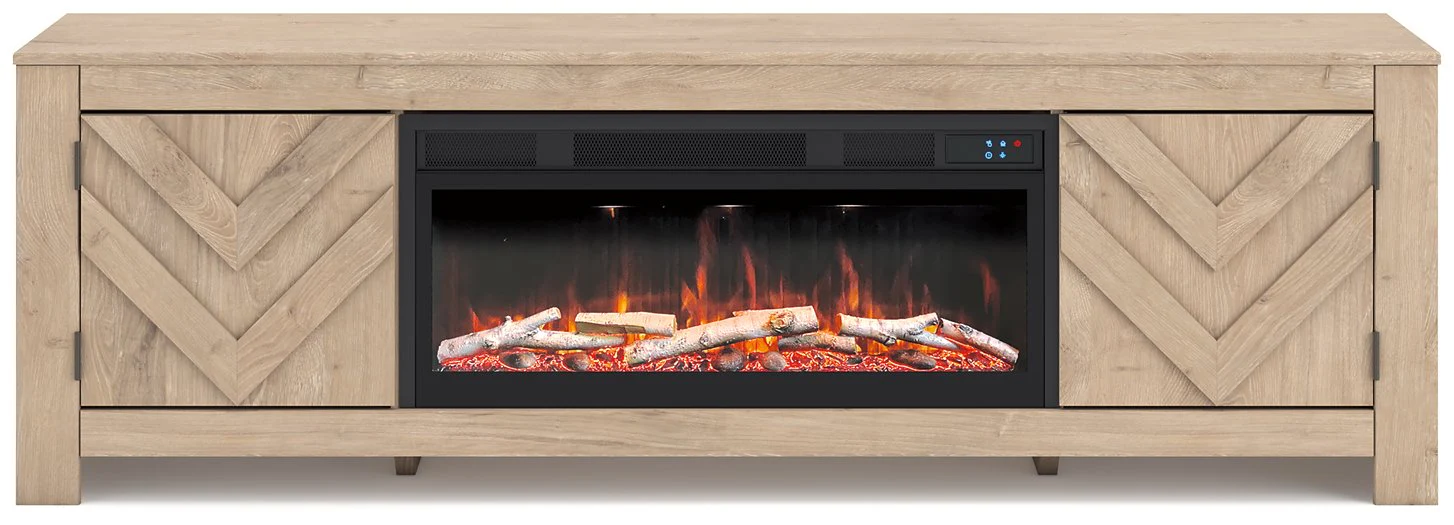 Cayboni 71" TV Stand with Electric Fireplace - Image 15