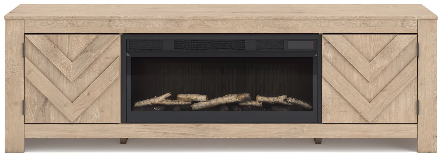 Cayboni 71" TV Stand with Electric Fireplace - Image 17