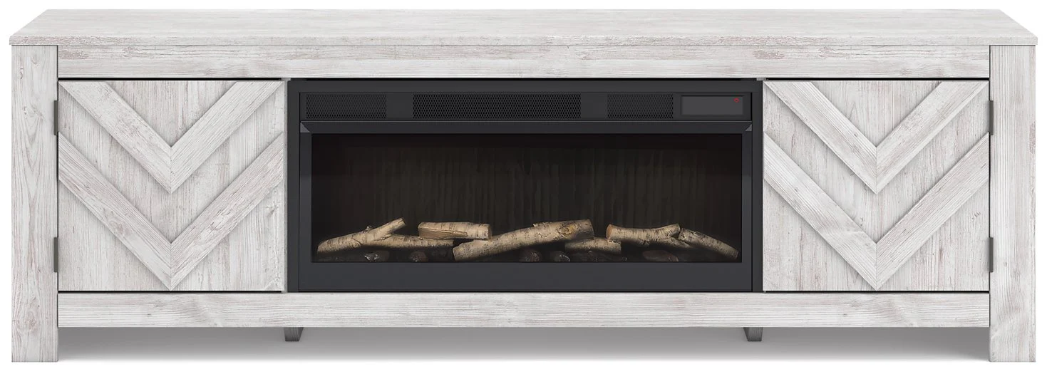 Cayboni 71" TV Stand with Electric Fireplace - Image 9