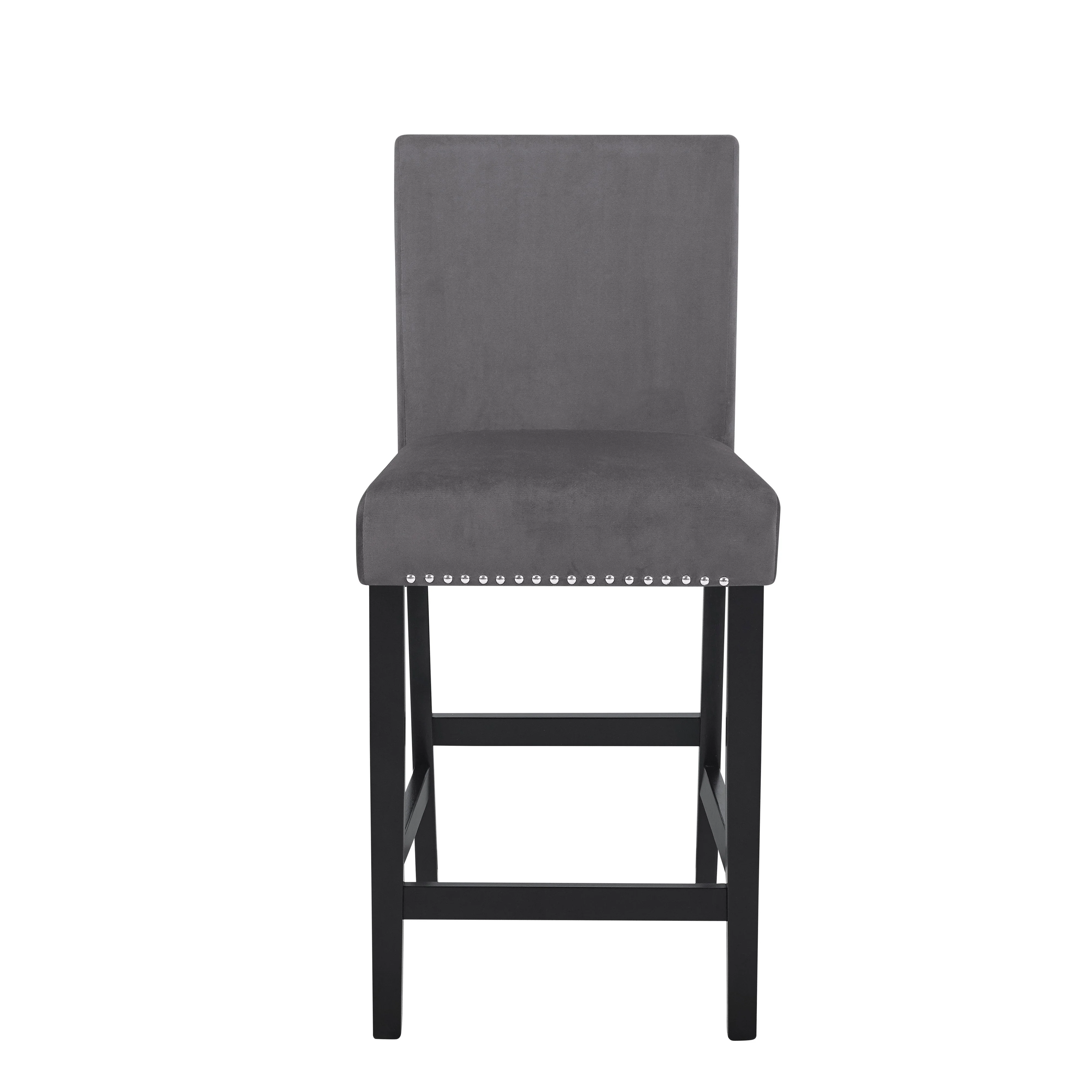 Celeste Counter Chair-Gray (2 Per Carton) - Image 3