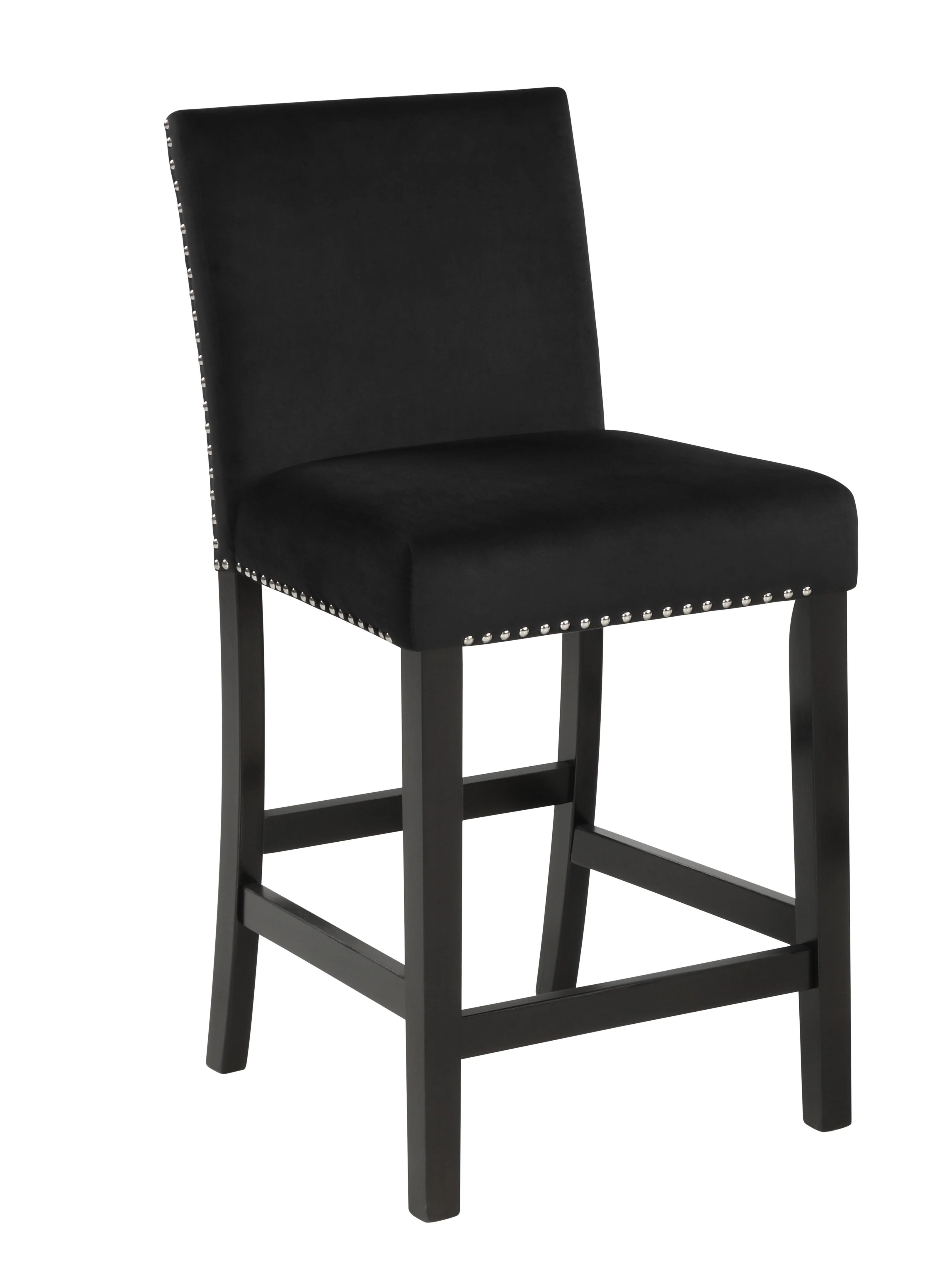 Celeste Counter Height Chair-Black (2 Per Carton) - Image 2