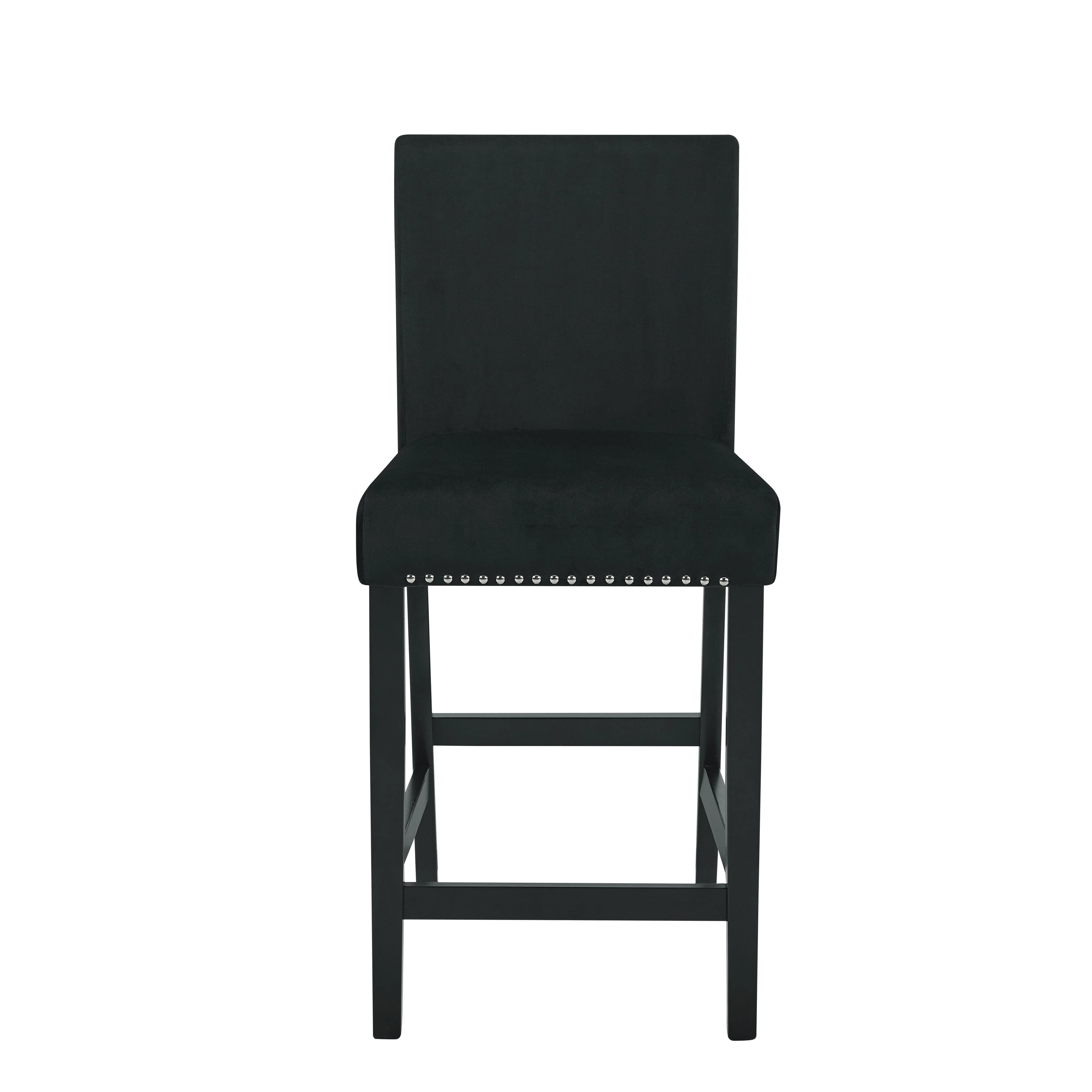 Celeste Counter Height Chair-Black (2 Per Carton) - Image 3