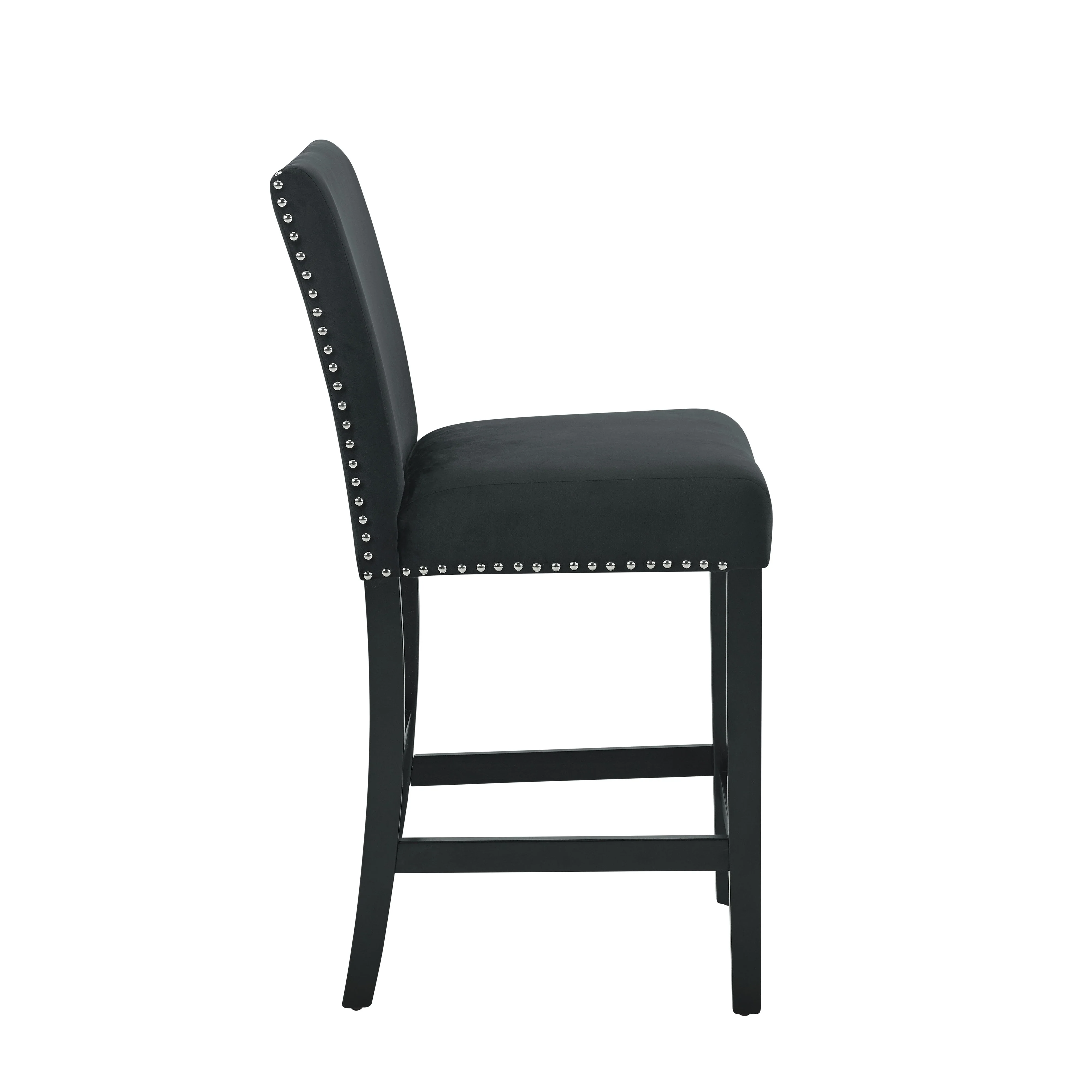 Celeste Counter Height Chair-Black (2 Per Carton) - Image 4