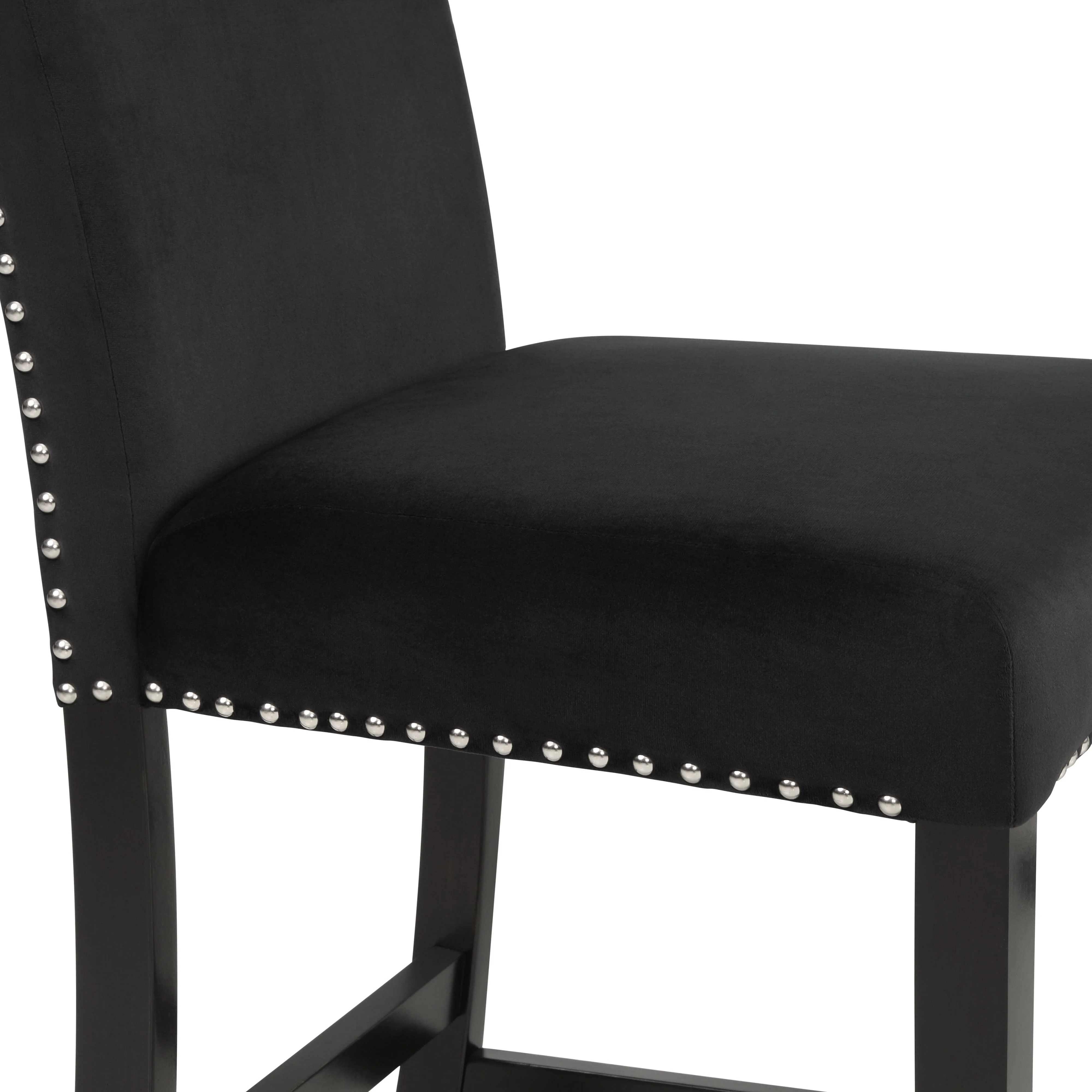 Celeste Counter Height Chair-Black (2 Per Carton) - Image 6