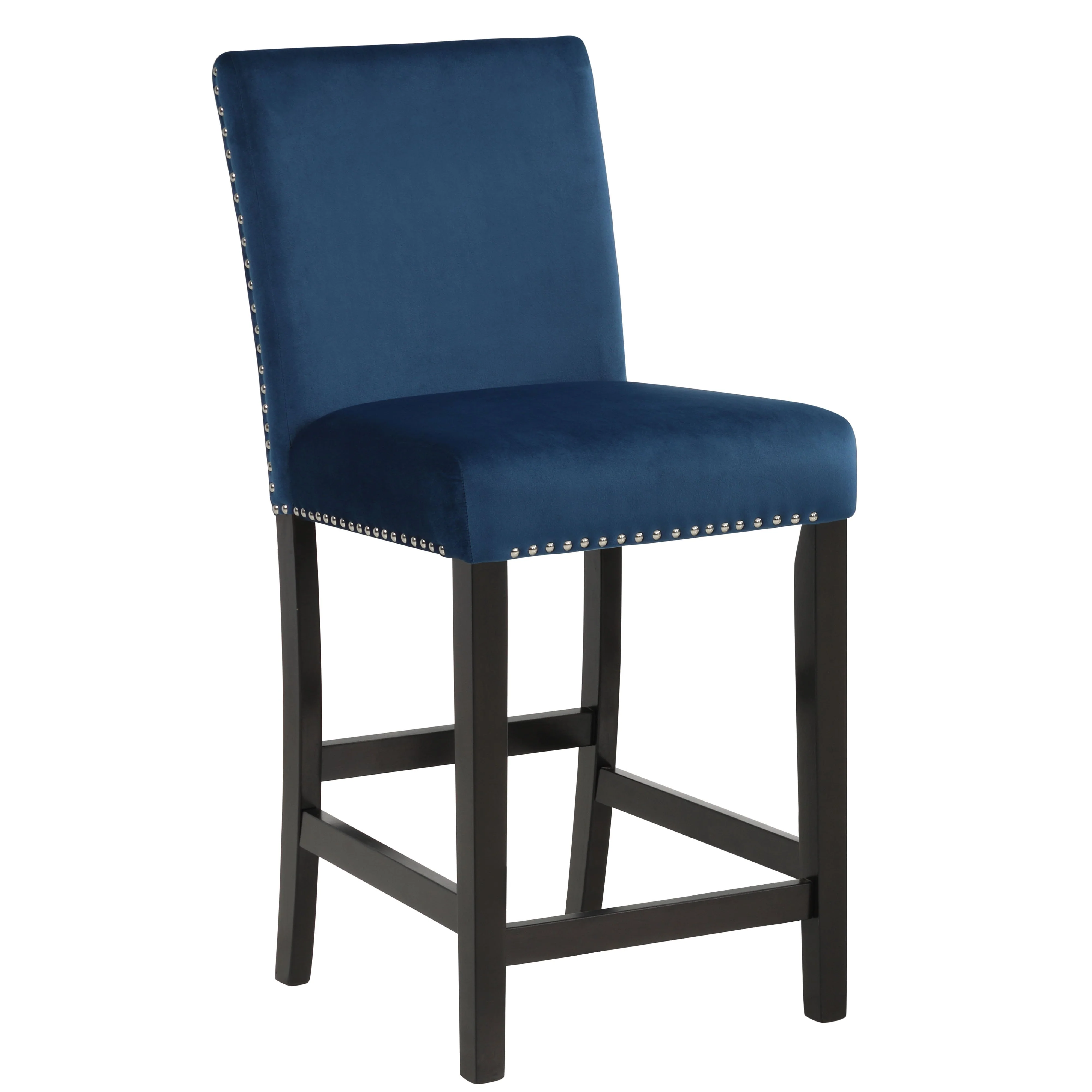 Celeste Counter Height Chair-Blue (2 Per Carton) - Image 2