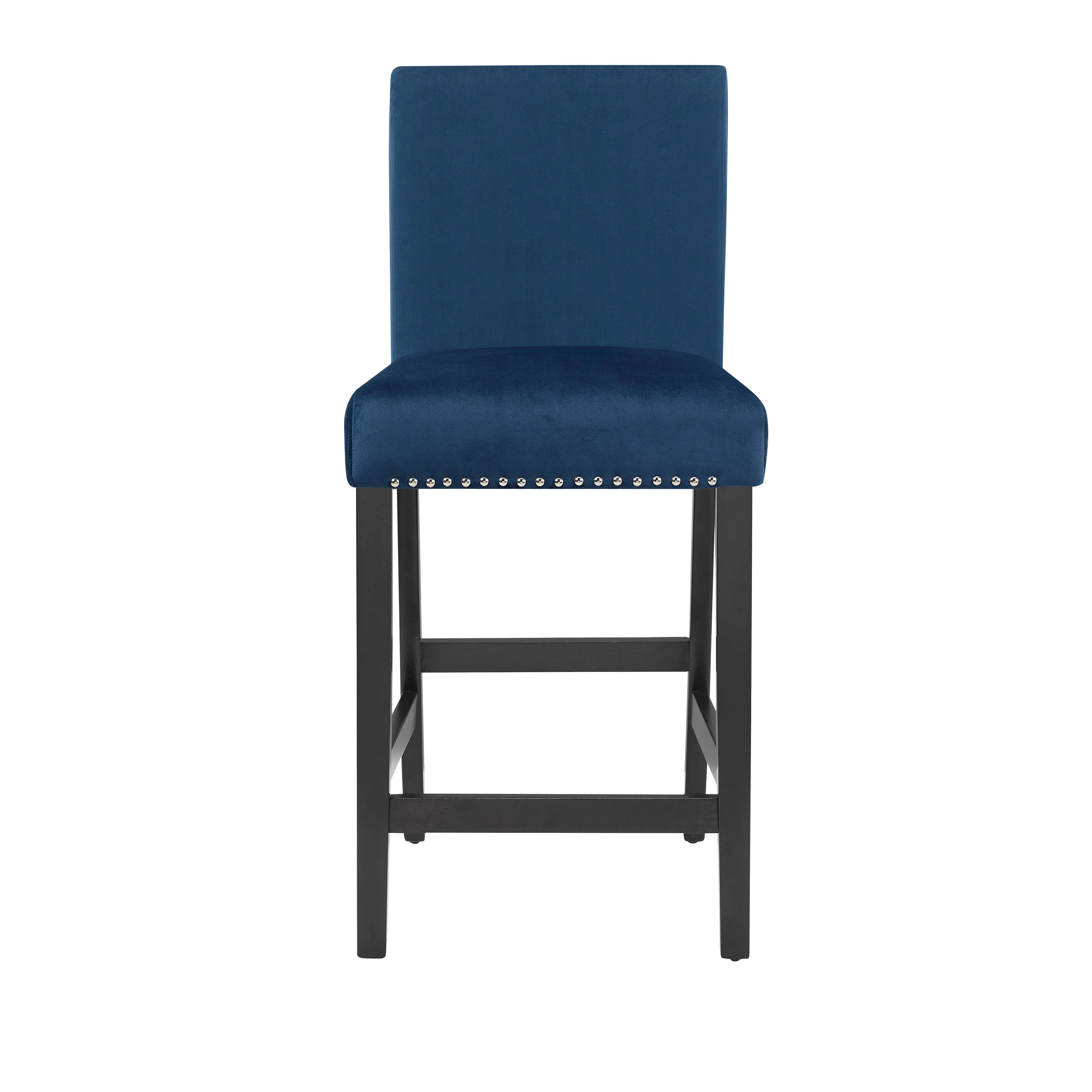 Celeste Counter Height Chair-Blue (2 Per Carton) - Image 3