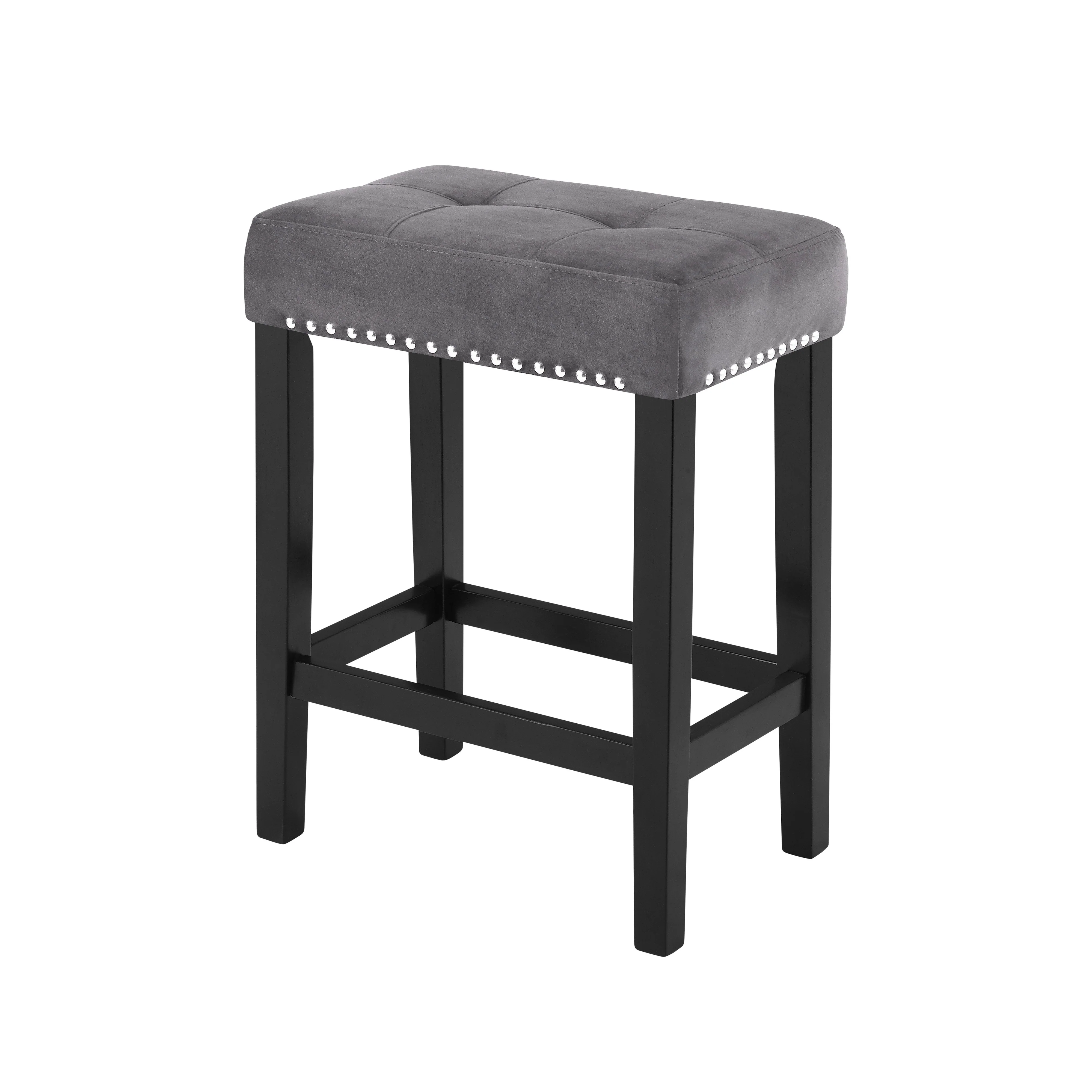 Celeste Theater Bar Table W/ 3 Stools-Gray - Image 7