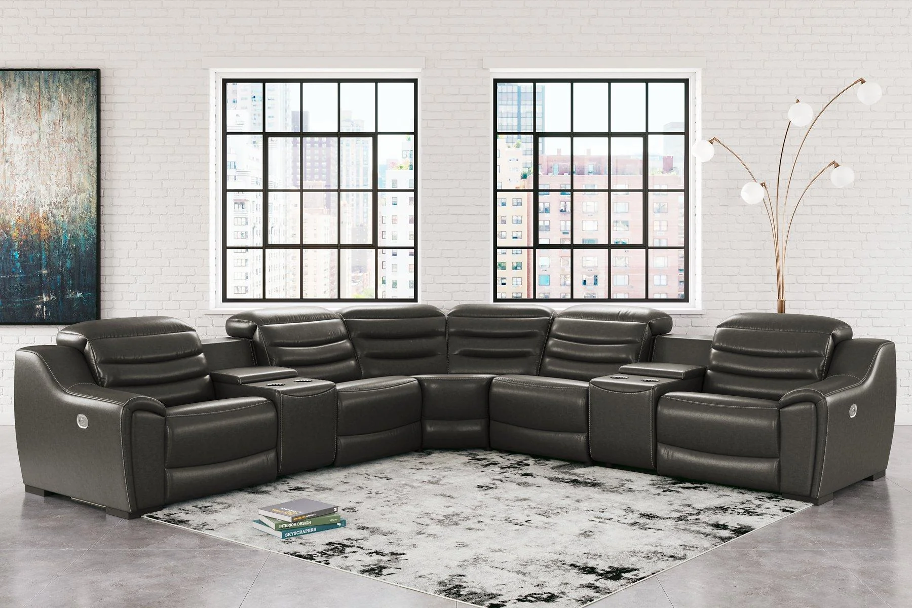 Center Line Power Reclining Sectional - Image 40