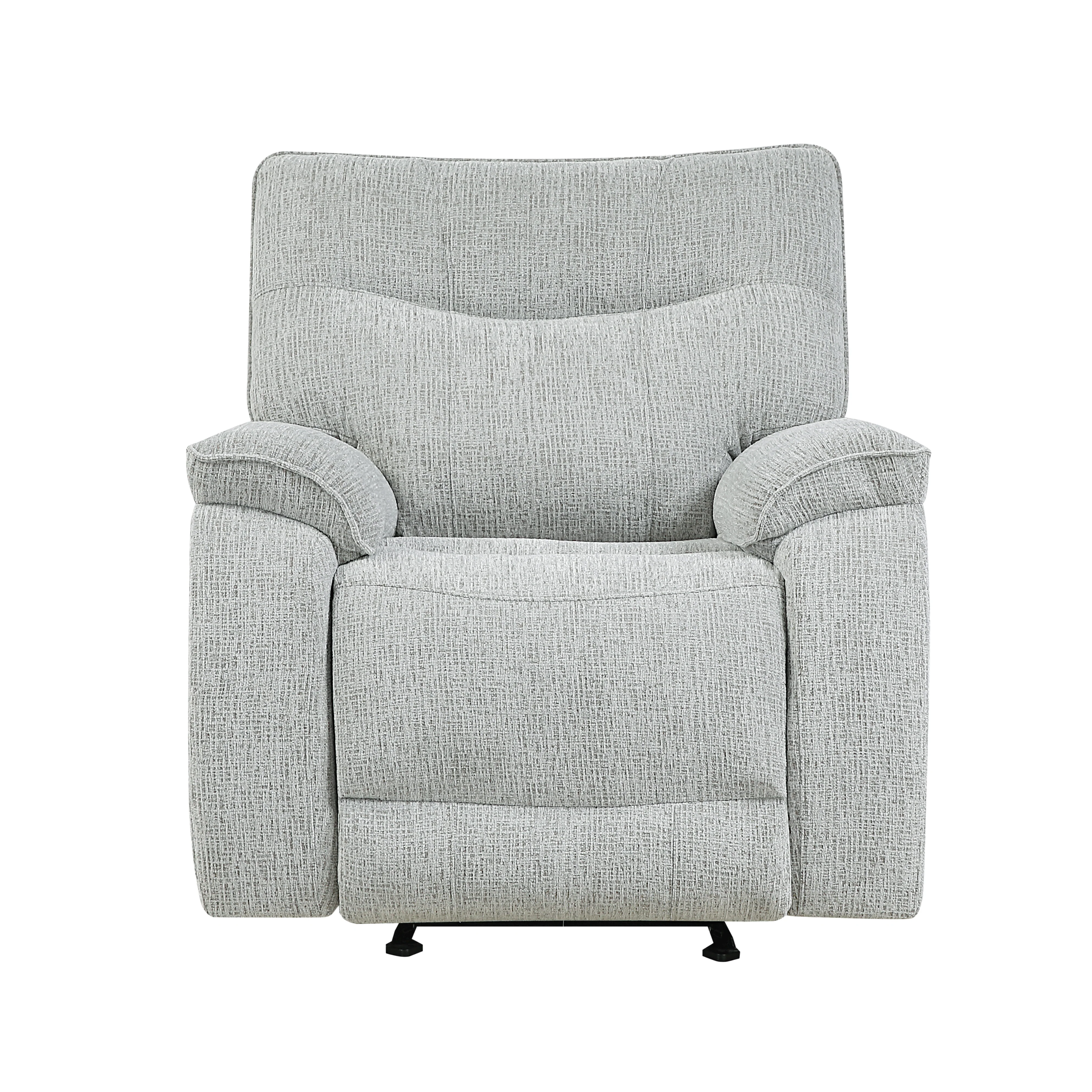 Chablis Glider Recliner W/Heat & Massage-Mist Gray - Image 2