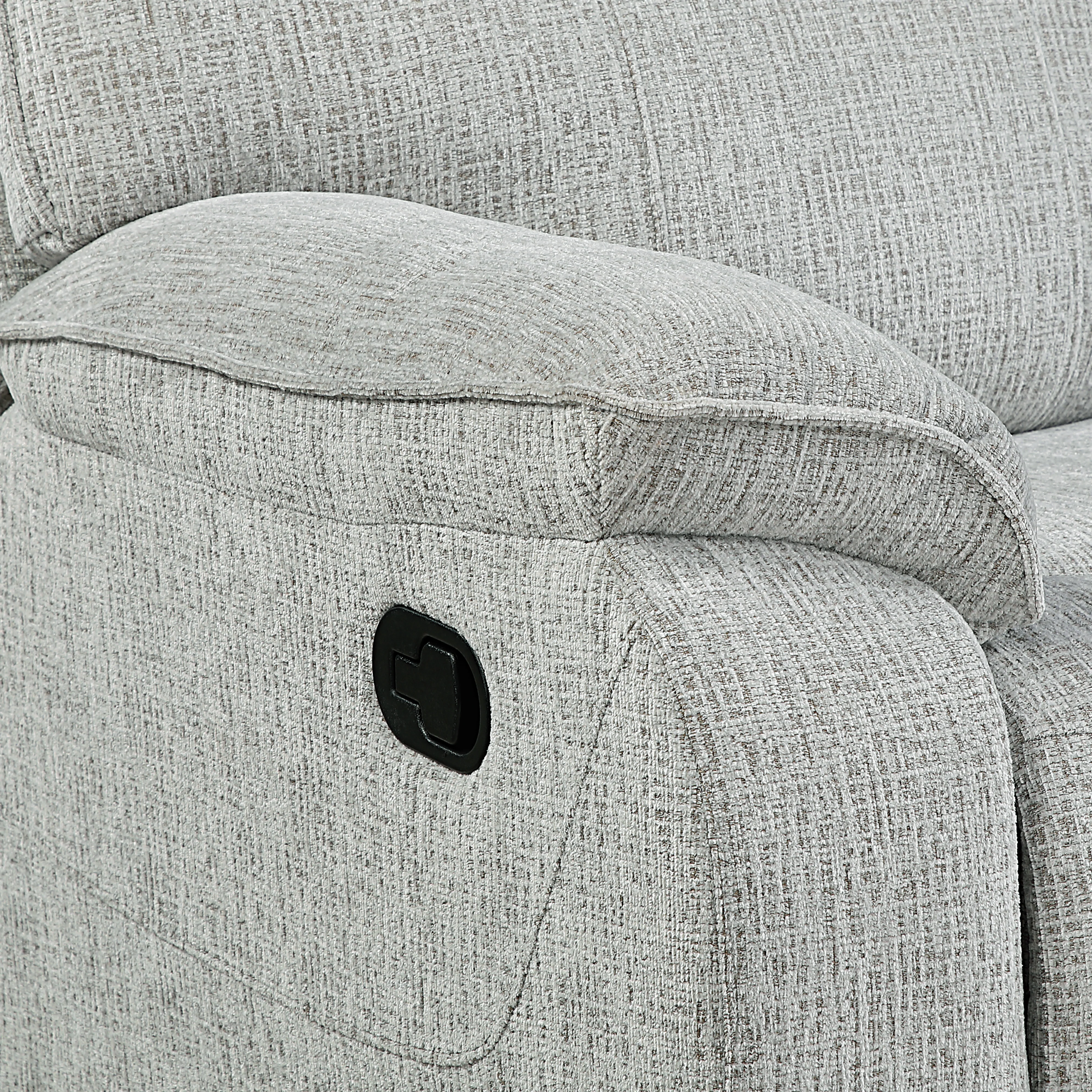 Chablis Glider Recliner W/Heat & Massage-Mist Gray - Image 6
