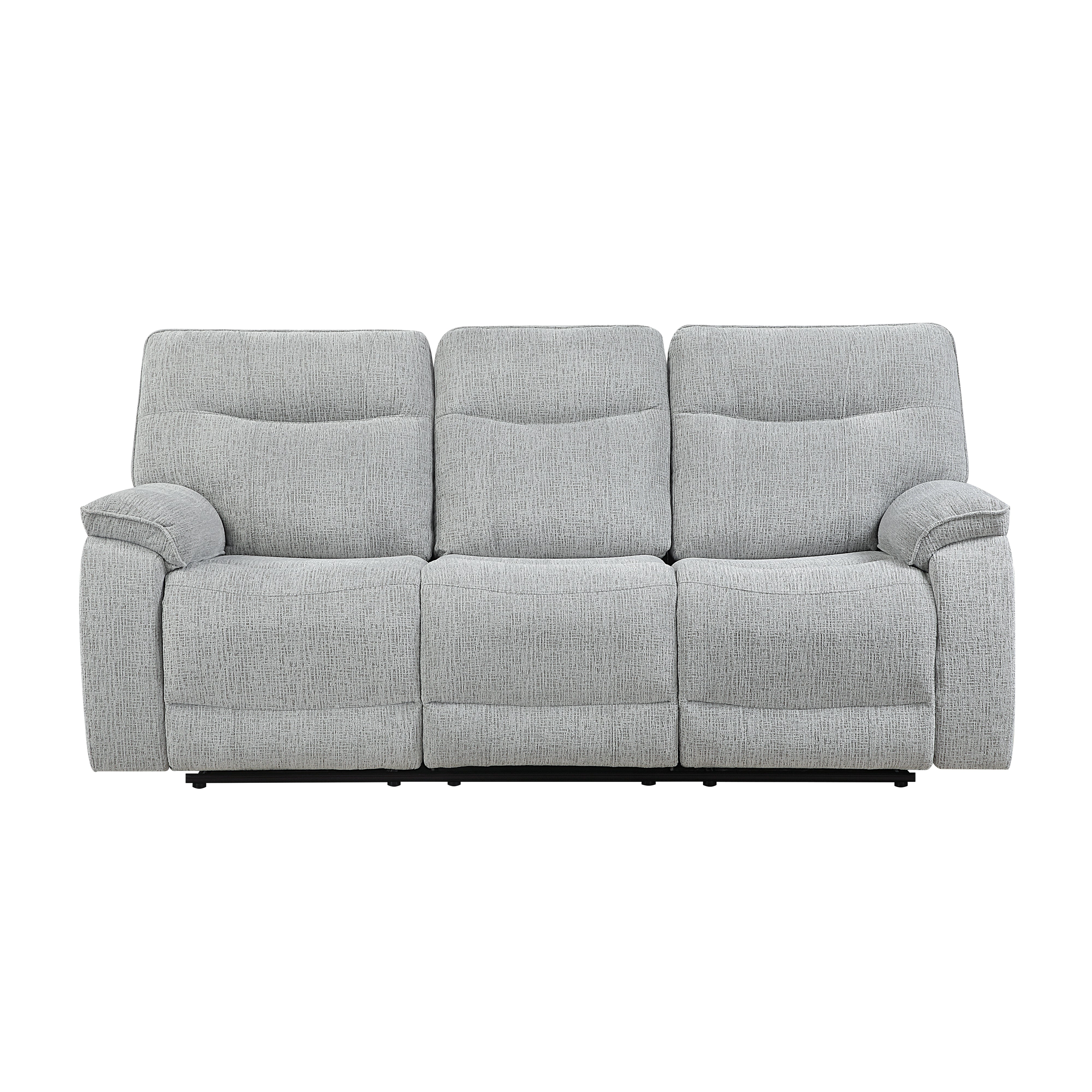 Chablis Reclining Sofa-Mist Gray - Image 2