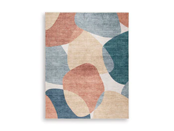 Chanleigh Washable 7'6" x 9'6" Area Rug - Image 3