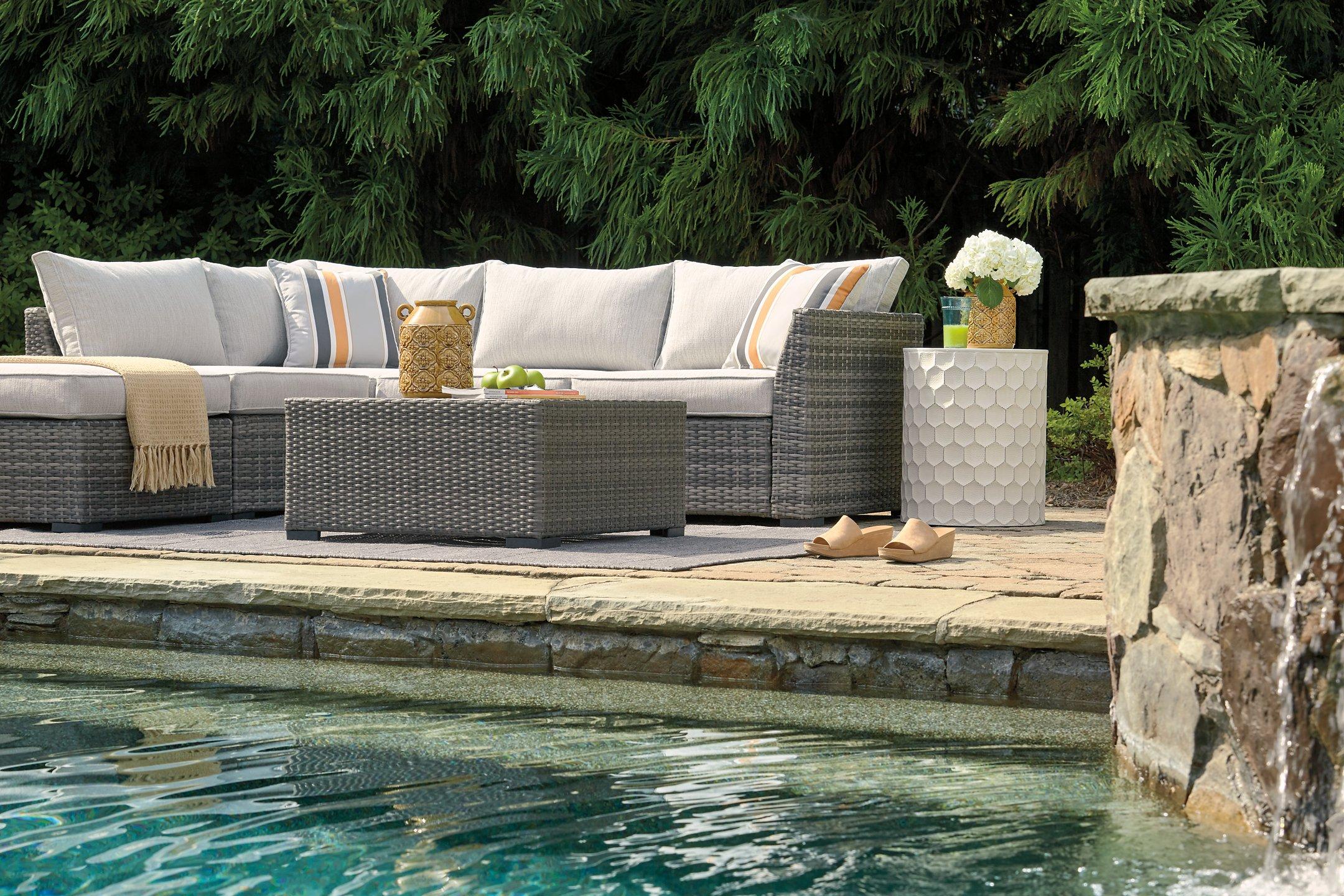 Cherry Point 4-piece Outdoor Sectional Set - Image 10