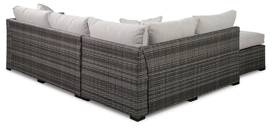 Cherry Point 4-piece Outdoor Sectional Set - Image 7